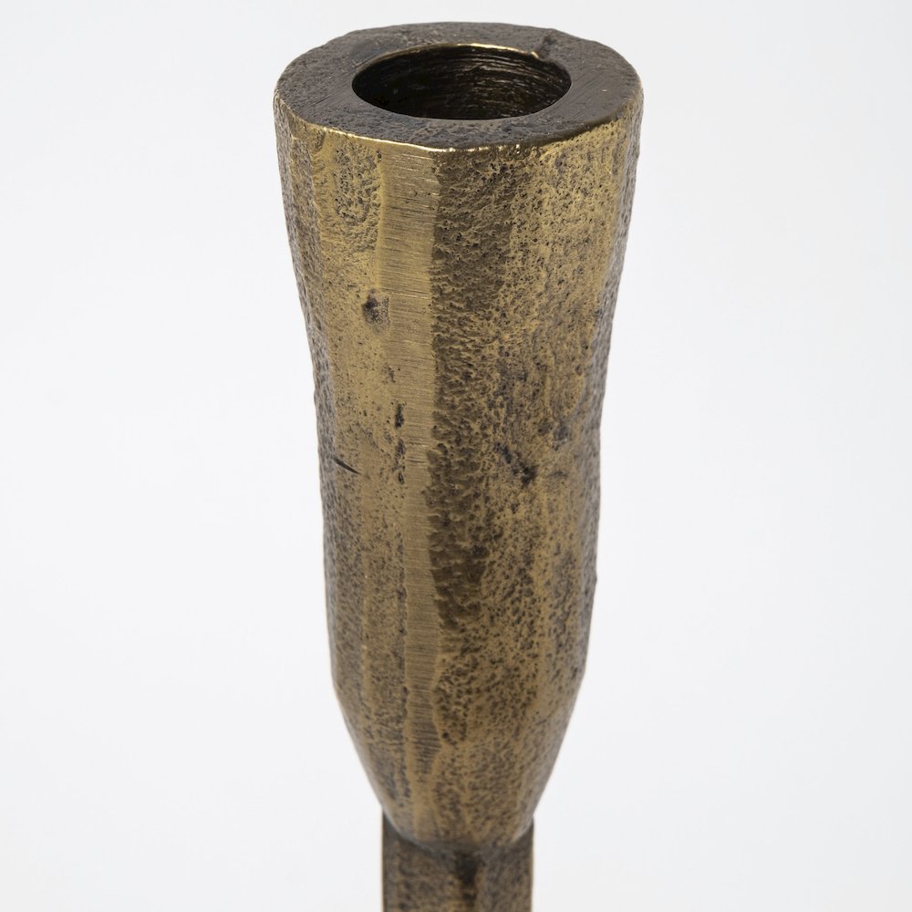 Levit (Large) Gold Table Candle Holder. Picture 12