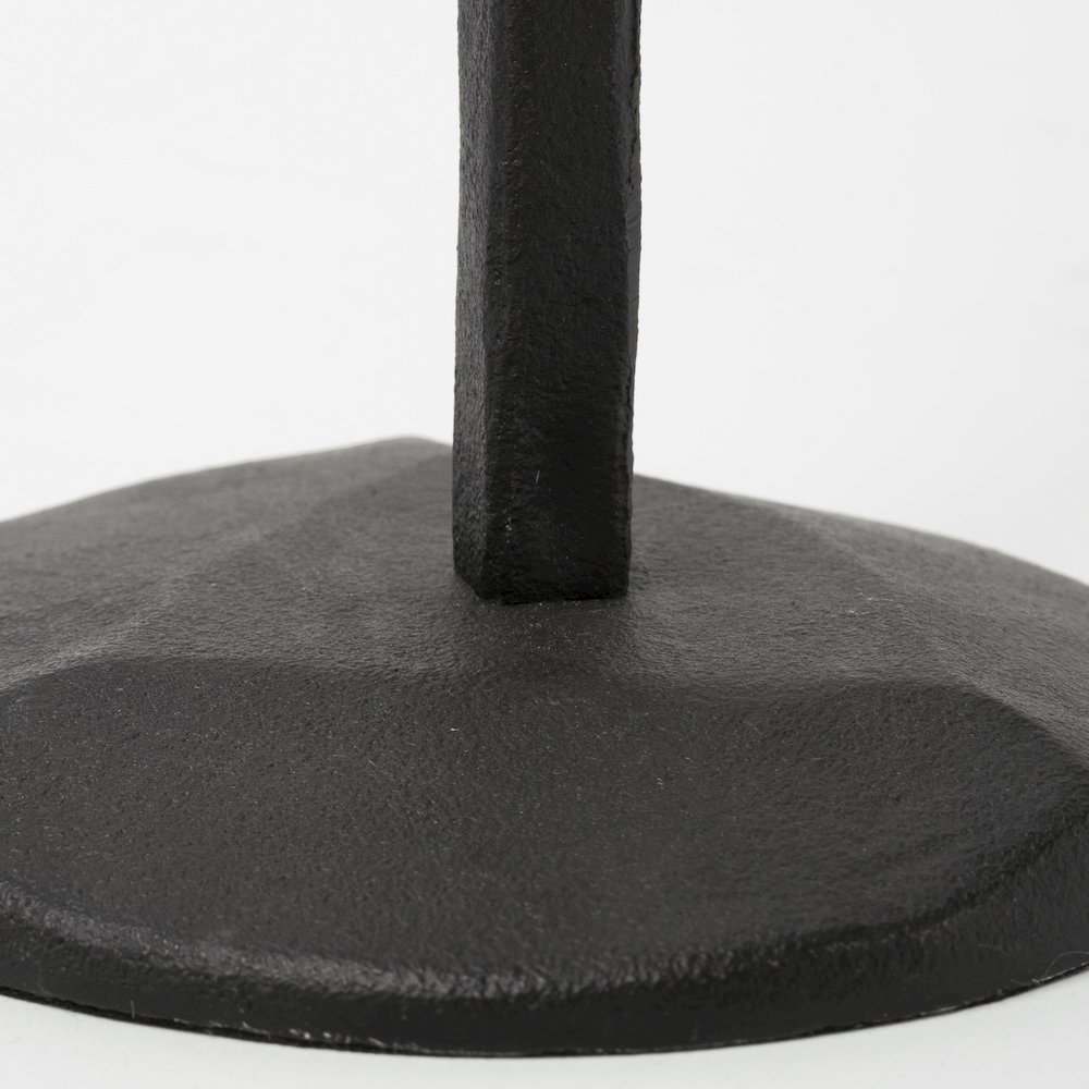 Levit (Large) Black Table Candle Holder. Picture 3