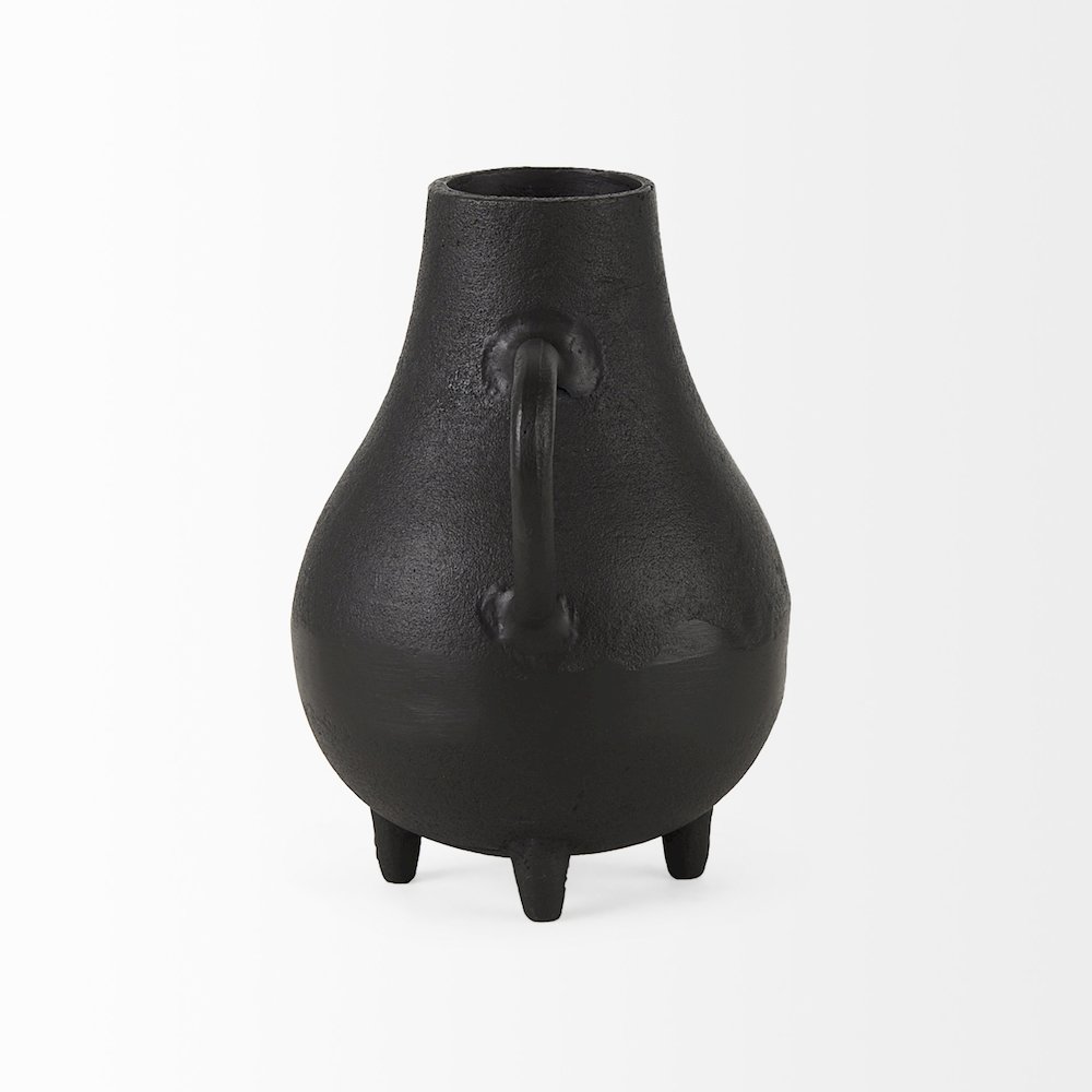 Cyrus Black Two handled Vase Decorative Object. Picture 11