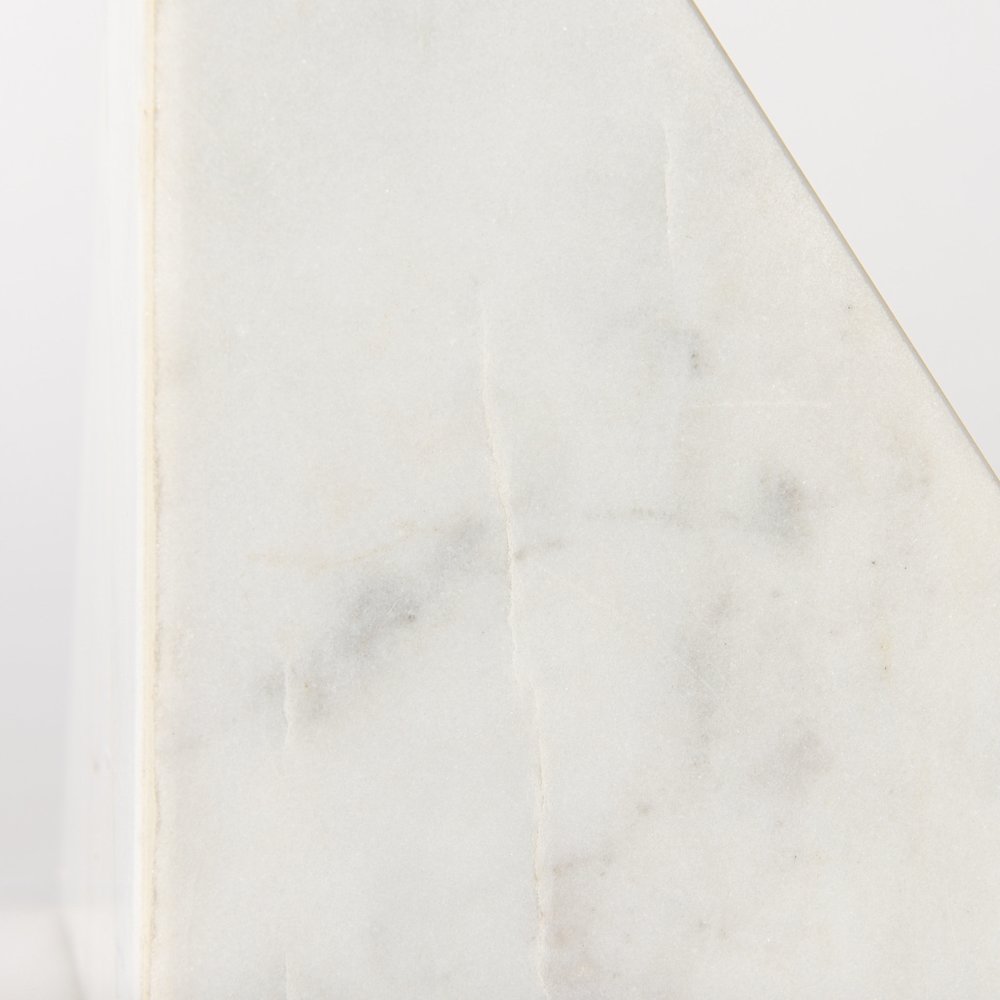 8.0"L X 6.0"W X 7.0"H Marble Set Of Two Bookends. Picture 10