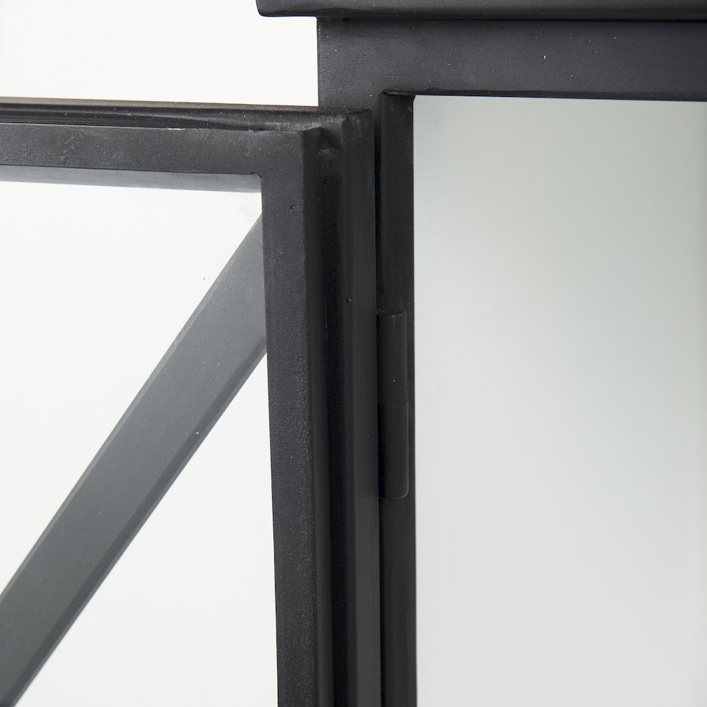 Two Door Glass Cabinet. Picture 3