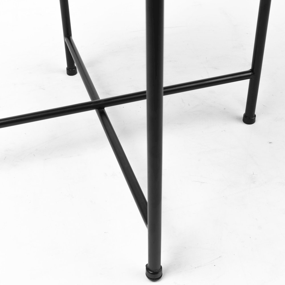 (Small) Black Mirror Top Accent Table. Picture 8