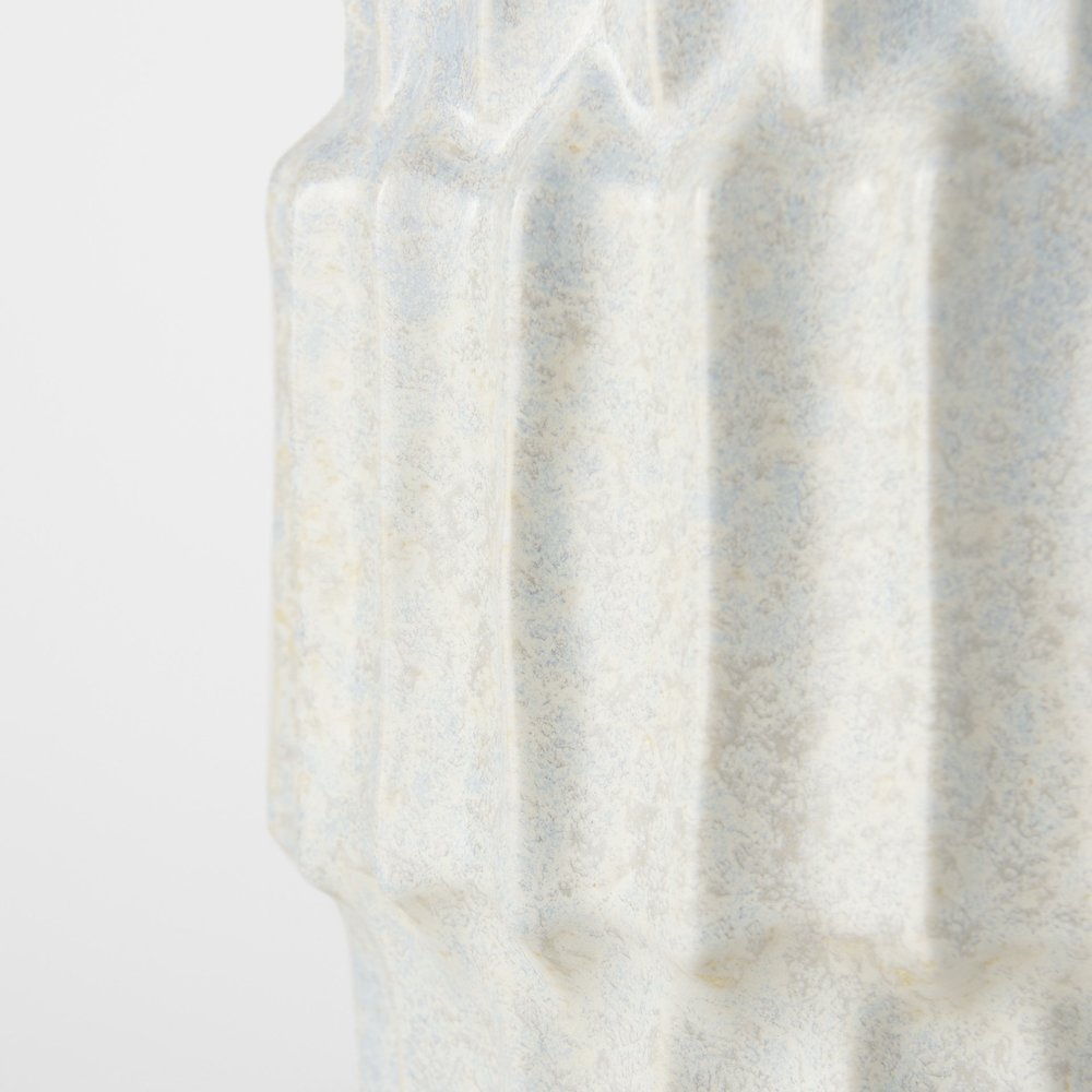 Cardon 14.4H Gray Ceramic Vase. Picture 6