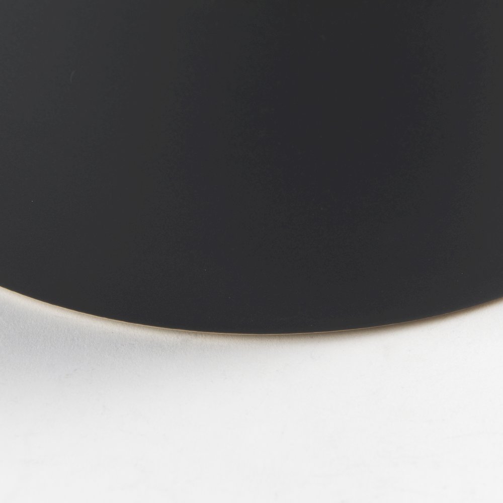 Burton 13.1H Large White and Black Ceramic Jug Vase. Picture 3