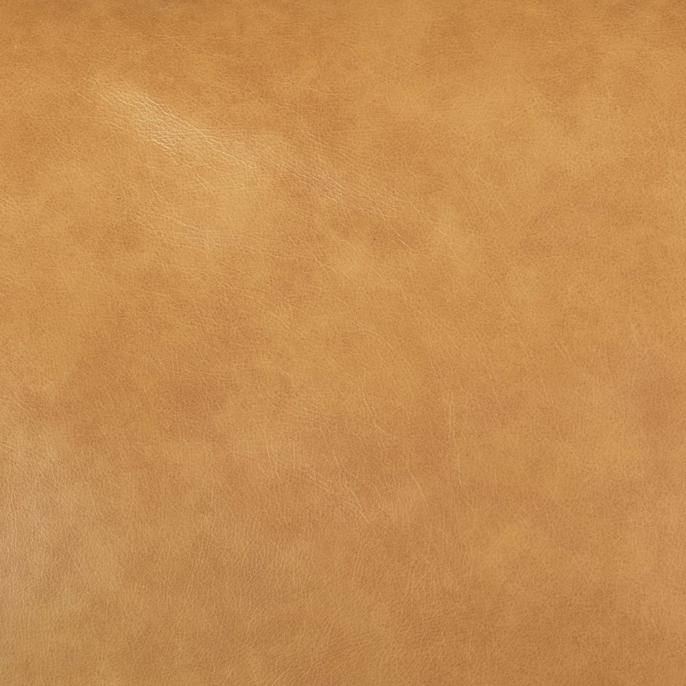 Elton 111.4L x 68.1W x 34.3H Tan Leather Right Chaise Sectional. Picture 4