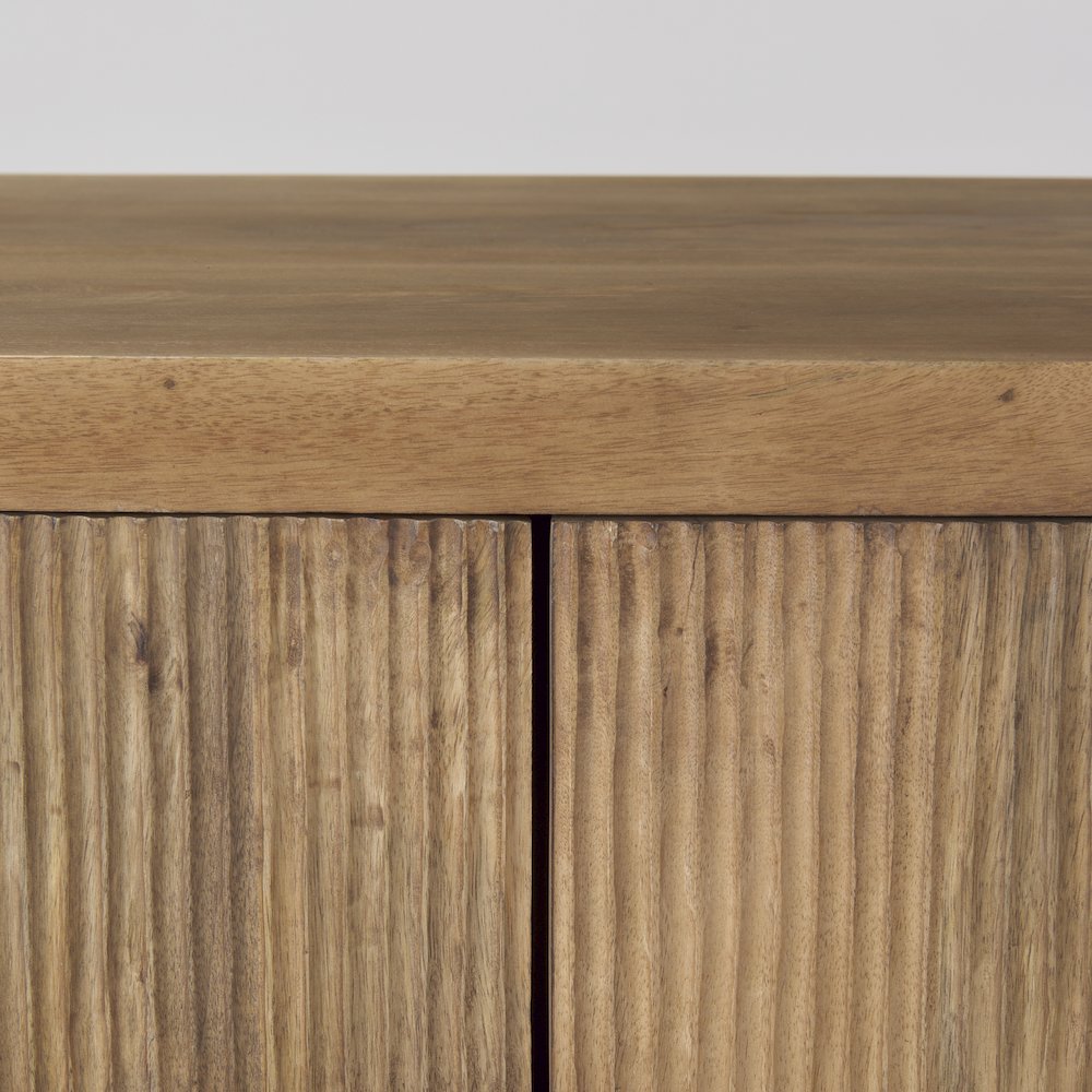 36.0L X 19.5W X 36.0H 2 Door Wood And Metal Cabinet. Picture 11