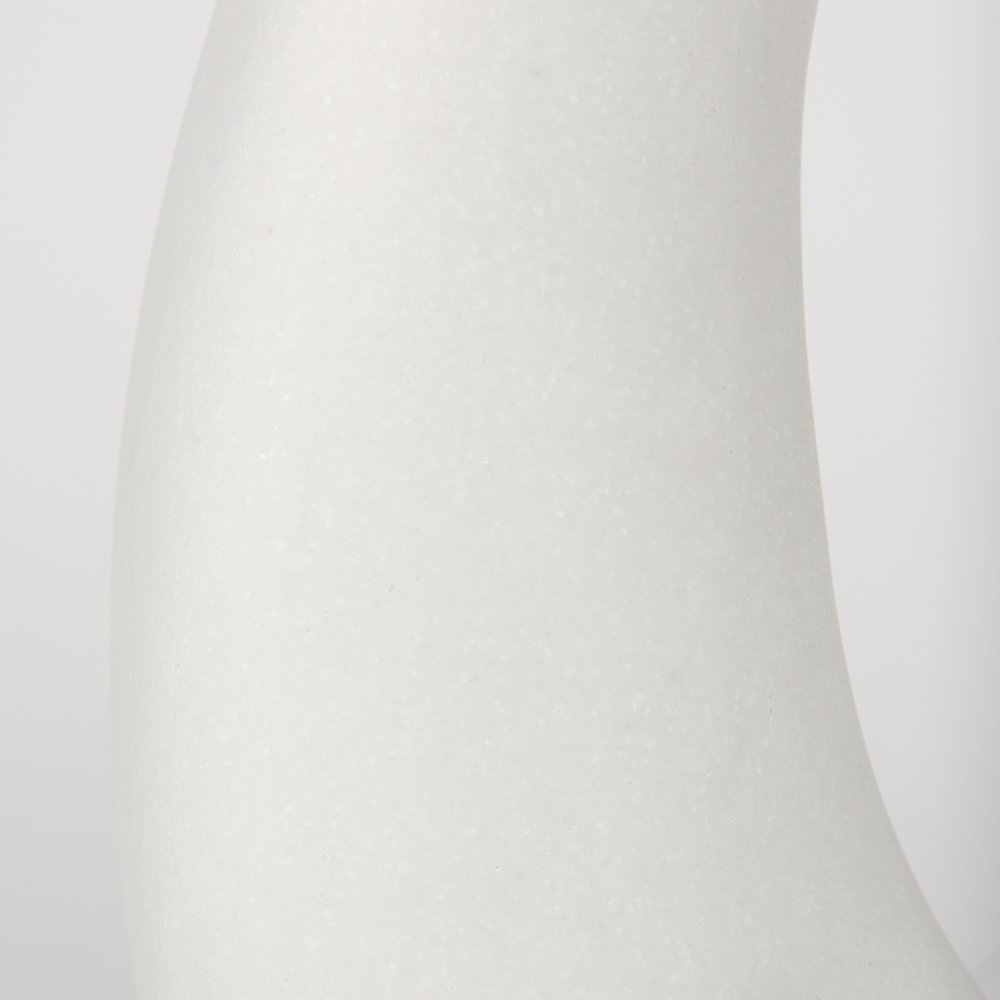 Tao 20.0L x 20.0W x 33.0H Cream BaseWhite Shade Table Lamp. Picture 3