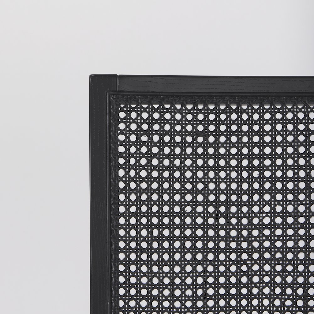 Beige Fabricblack Wood Dining Chair. Picture 11