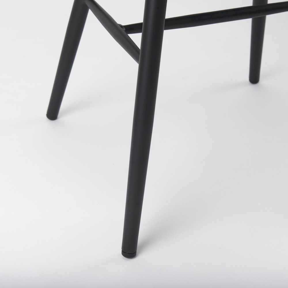 Black Metal Dining Chair. Picture 7