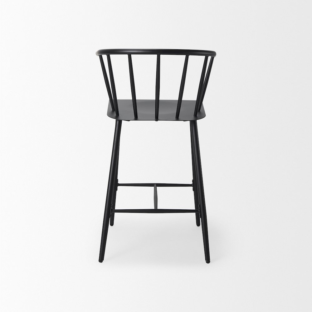 Black Metal Counter Stool. Picture 12