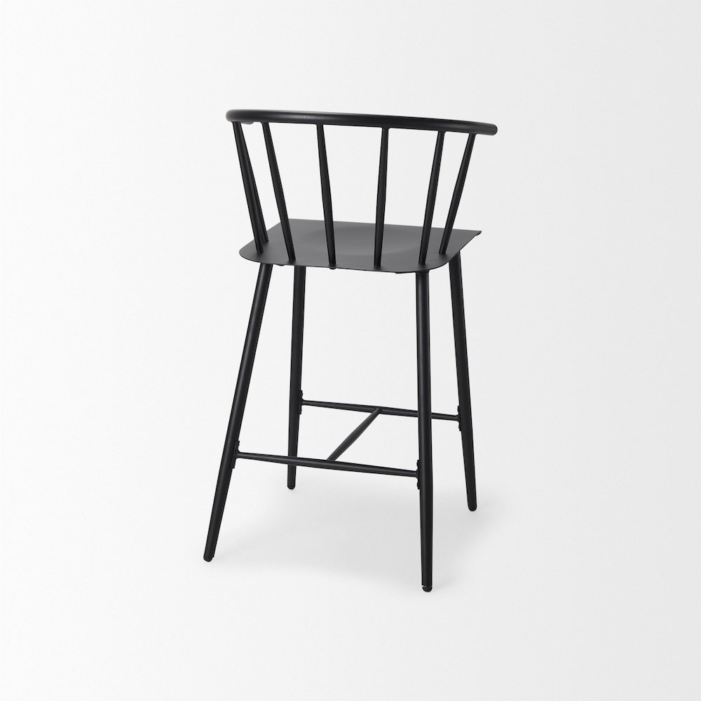 Black Metal Counter Stool. Picture 13