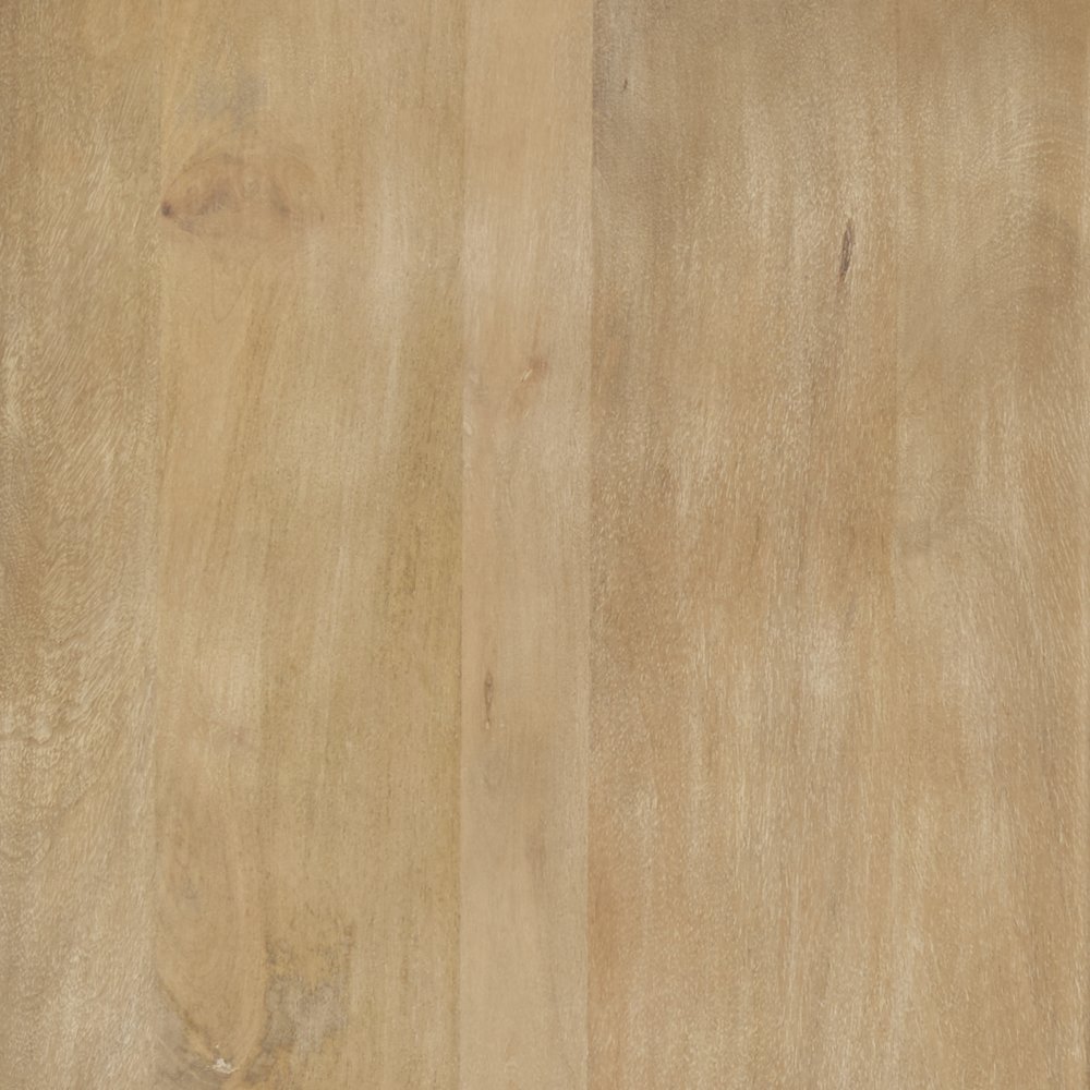 Light Brown Wood Oval Fluted Coffee Table. Picture 2