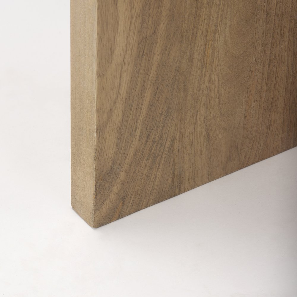 Wood And Marble Accent Table. Picture 8