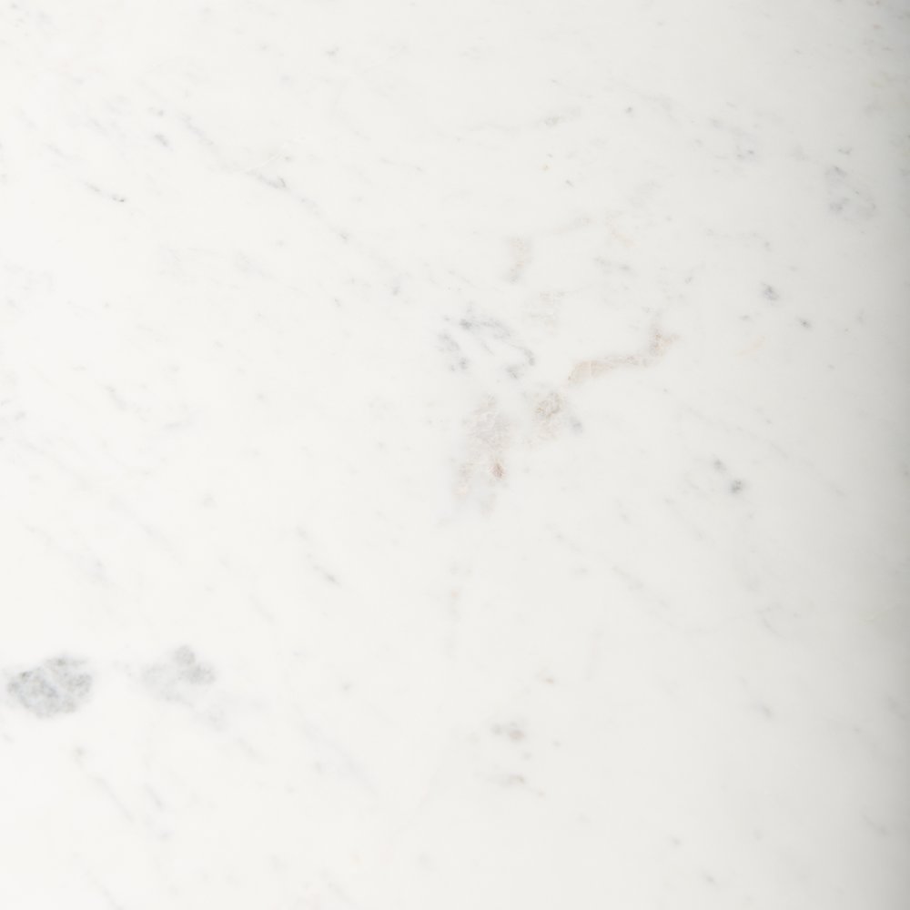 Round Marble Tabletop Blonde Wood & Black Metal Accent Pedestal Bistro Table. Picture 9