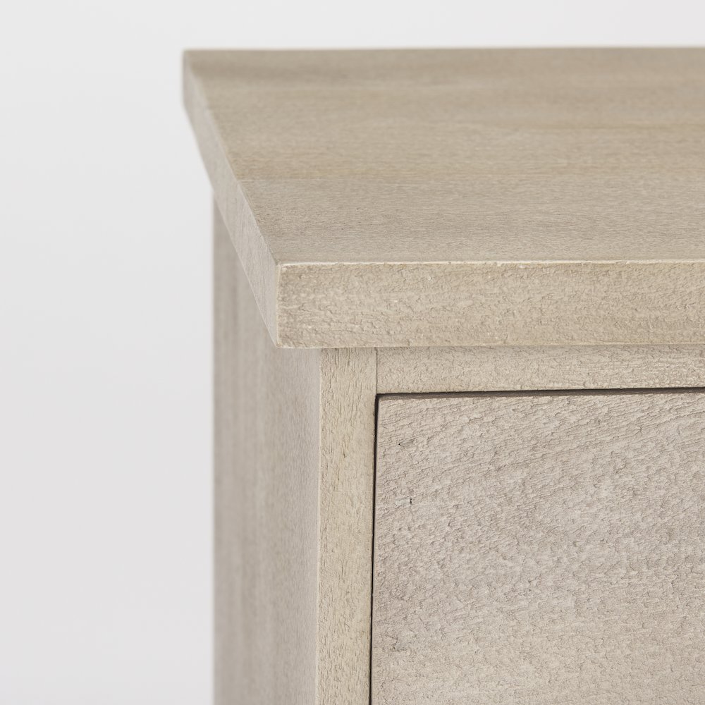 Beige Woodblack Accents 2 Door Accent Cabinet. Picture 11