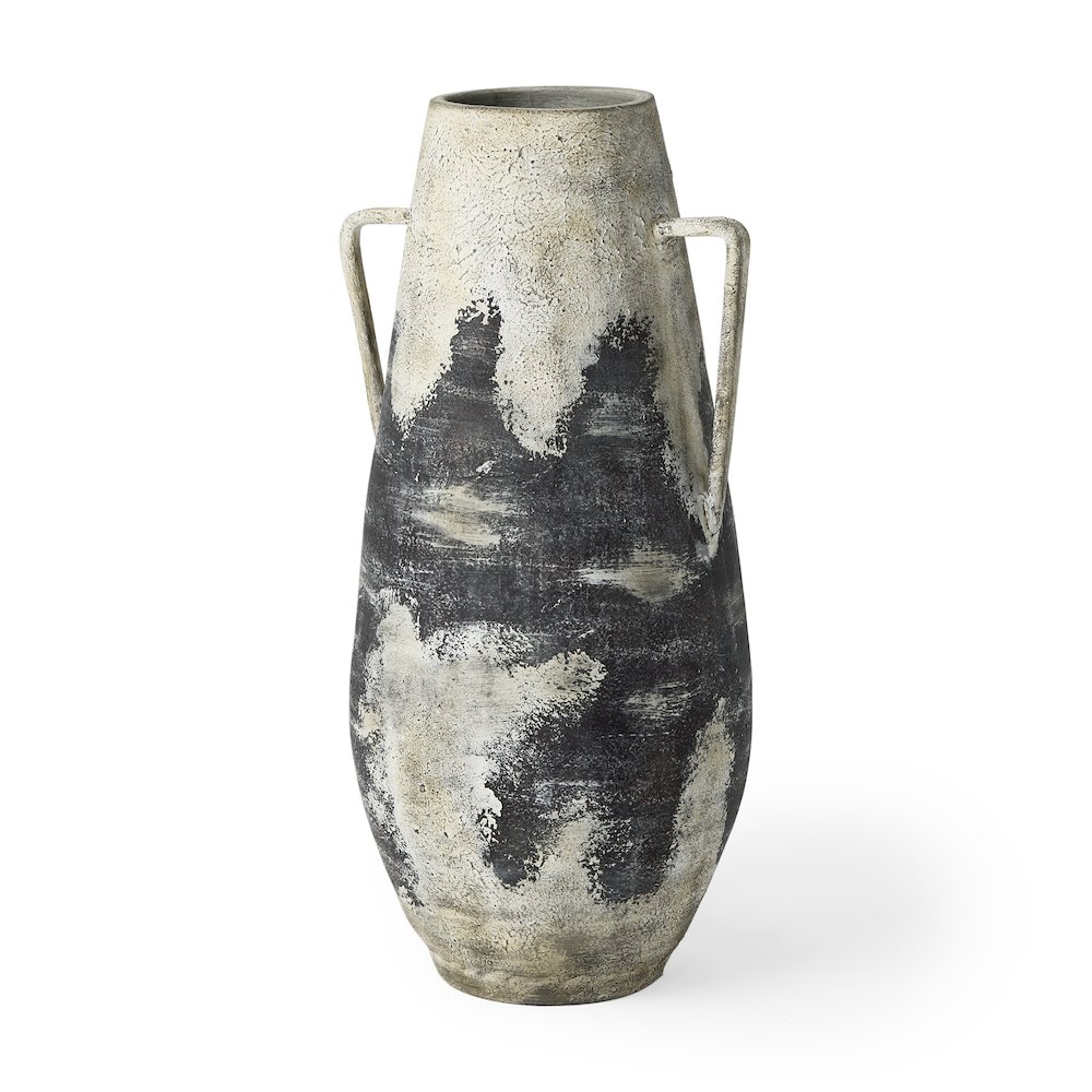 Boscia 28.9H Double Ear Floor Vase. Picture 1