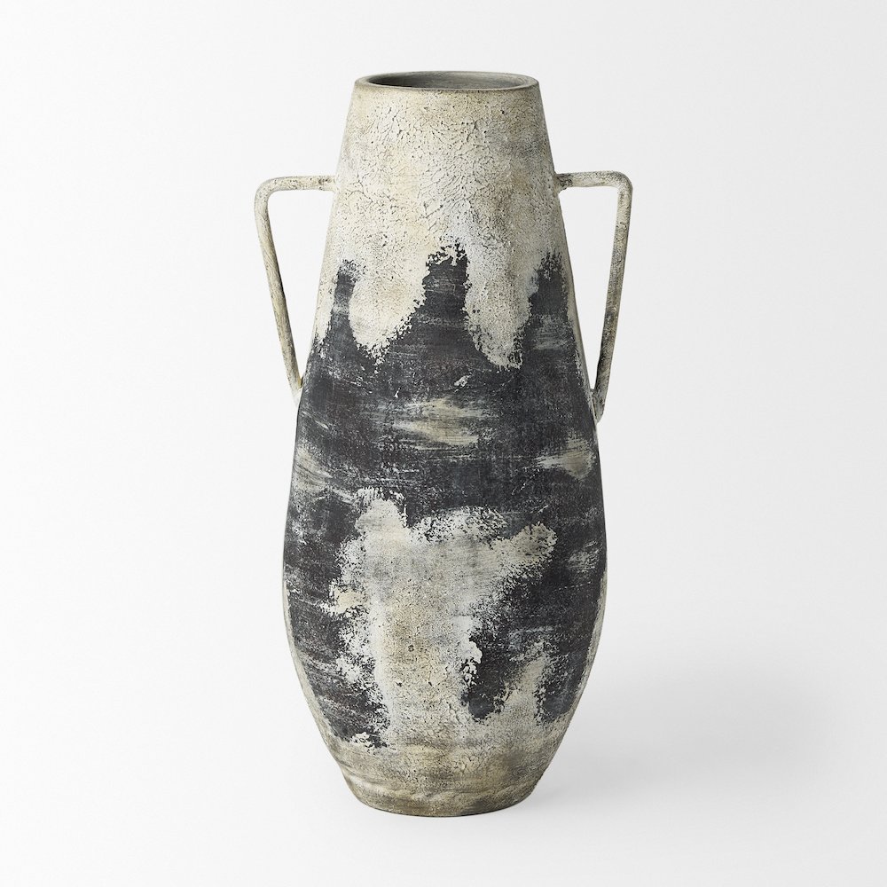 Boscia 28.9H Double Ear Floor Vase. Picture 4