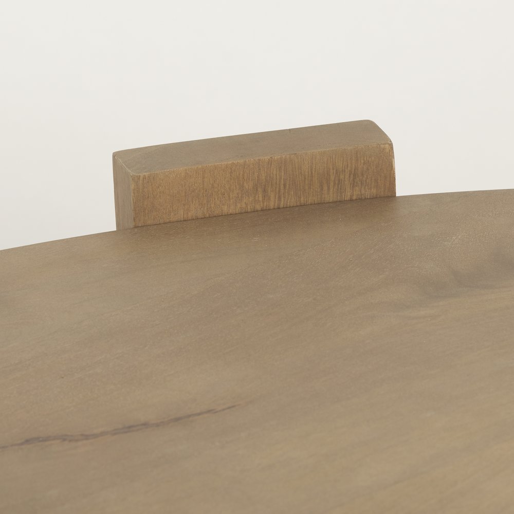 Light Brown Oblong Coffee Table. Picture 9