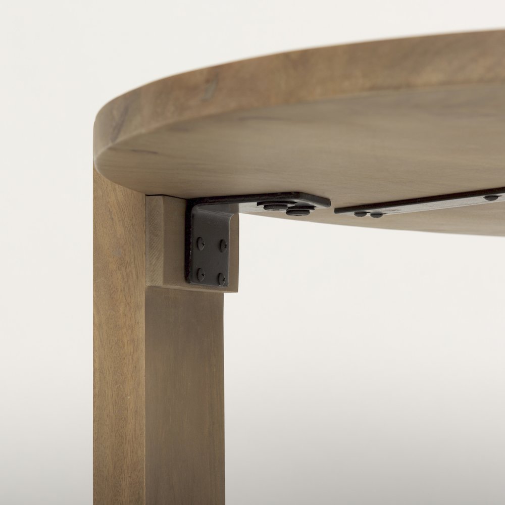 Light Brown Oblong Coffee Table. Picture 10