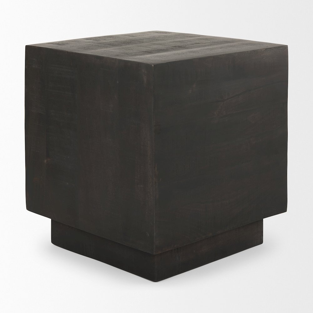 Hayden Dark Brown Wood End/Side Table. Picture 3