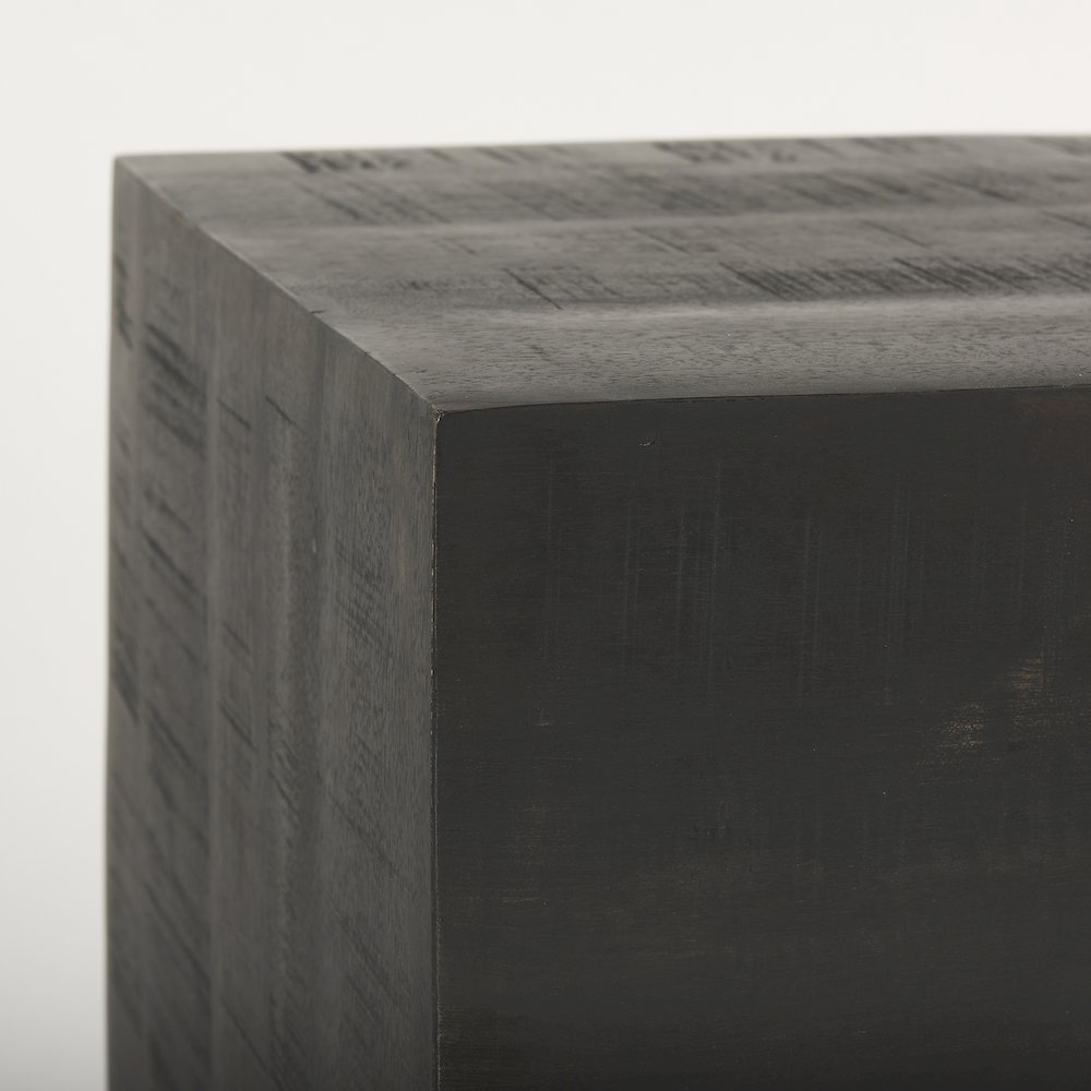 Hayden Dark Brown Wood End/Side Table. Picture 5