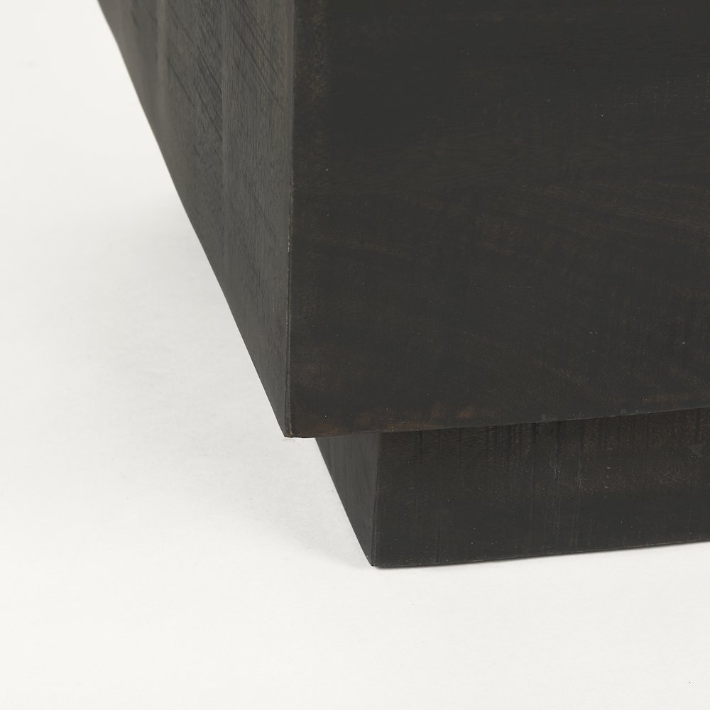 Hayden Dark Brown Wood End/Side Table. Picture 6