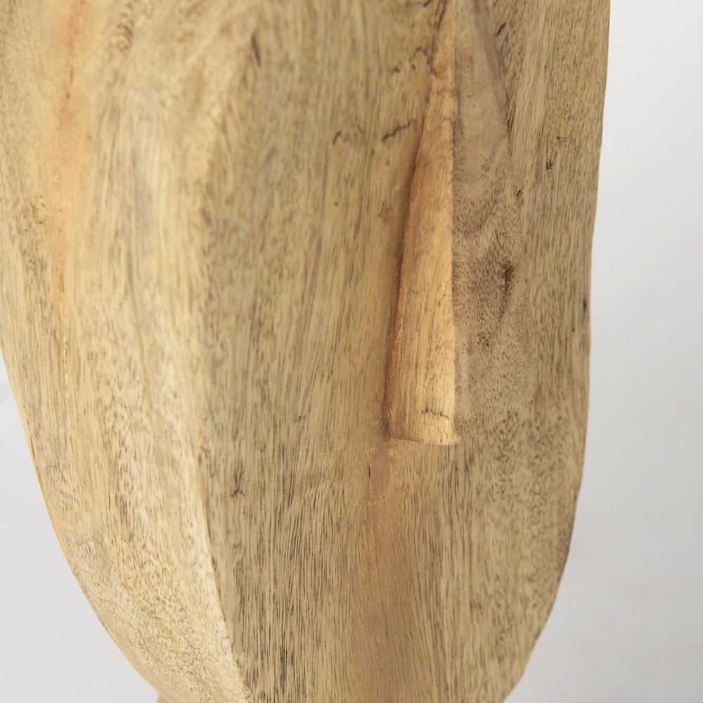 Ivan Large Wooden Head Sculpture. Picture 3