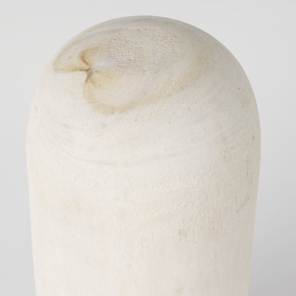 Knox Medium White-Wash Wood Decorative Object. Picture 5