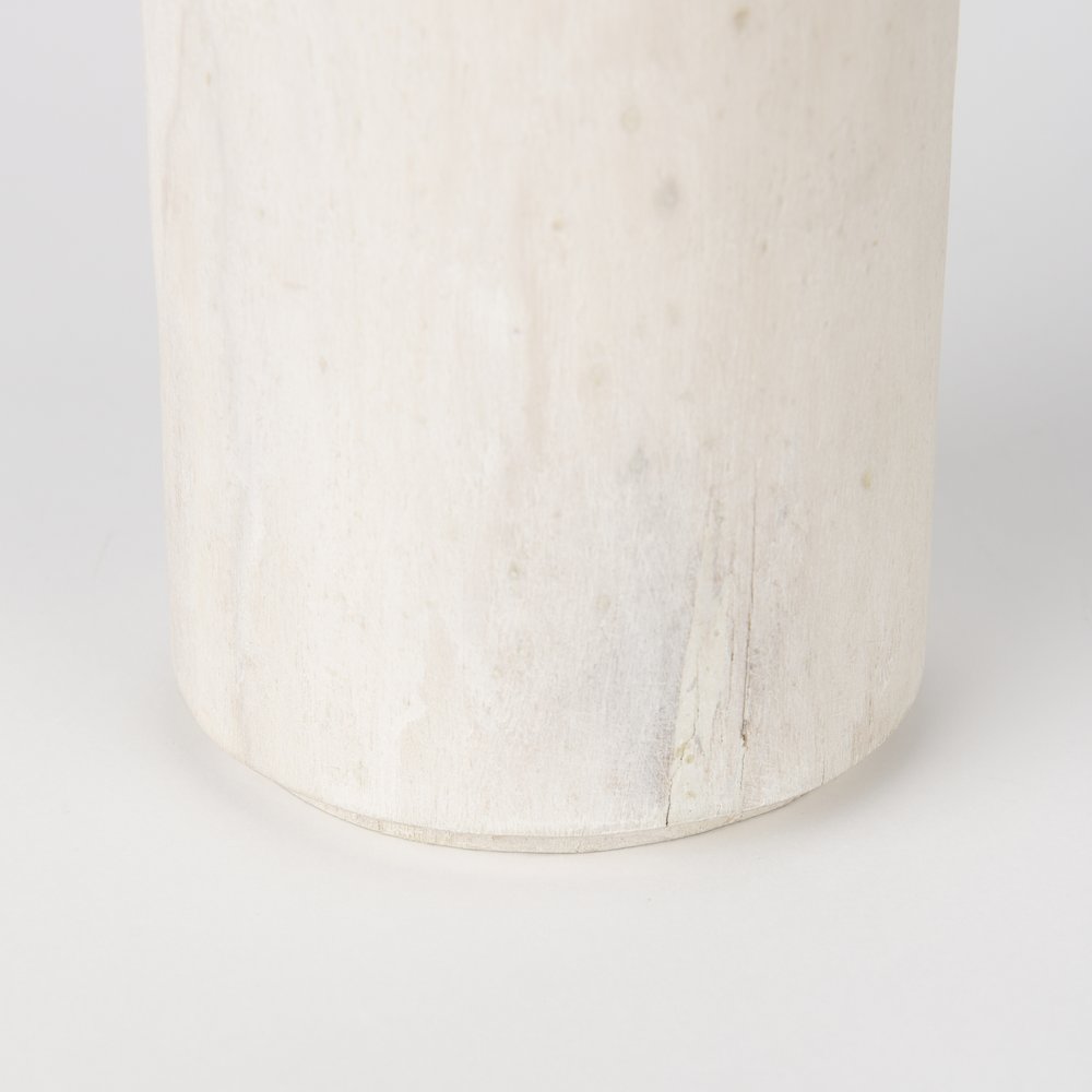 Knox Medium White-Wash Wood Decorative Object. Picture 7
