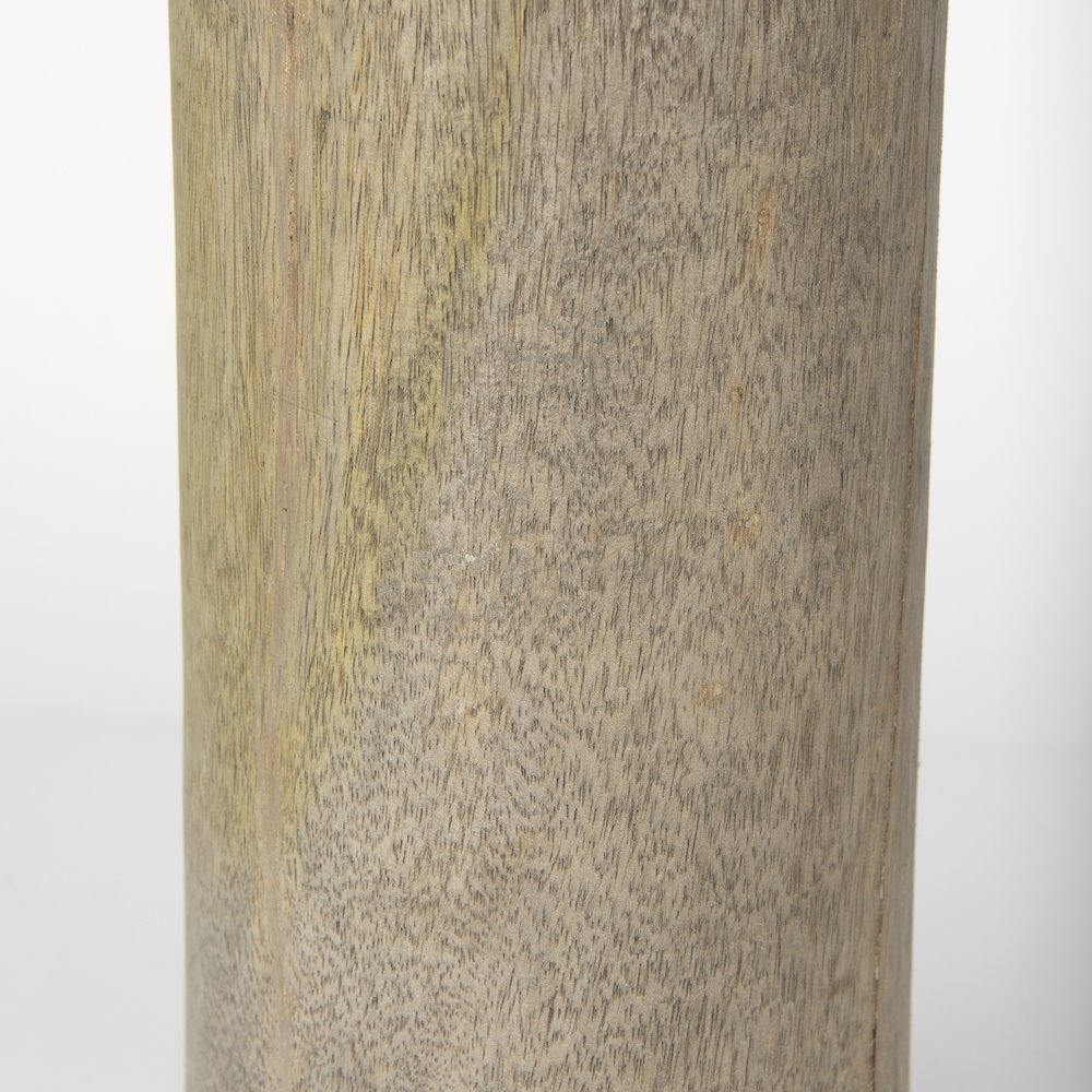 Knox Large Gray-Wash Wood Decorative Object. Picture 5