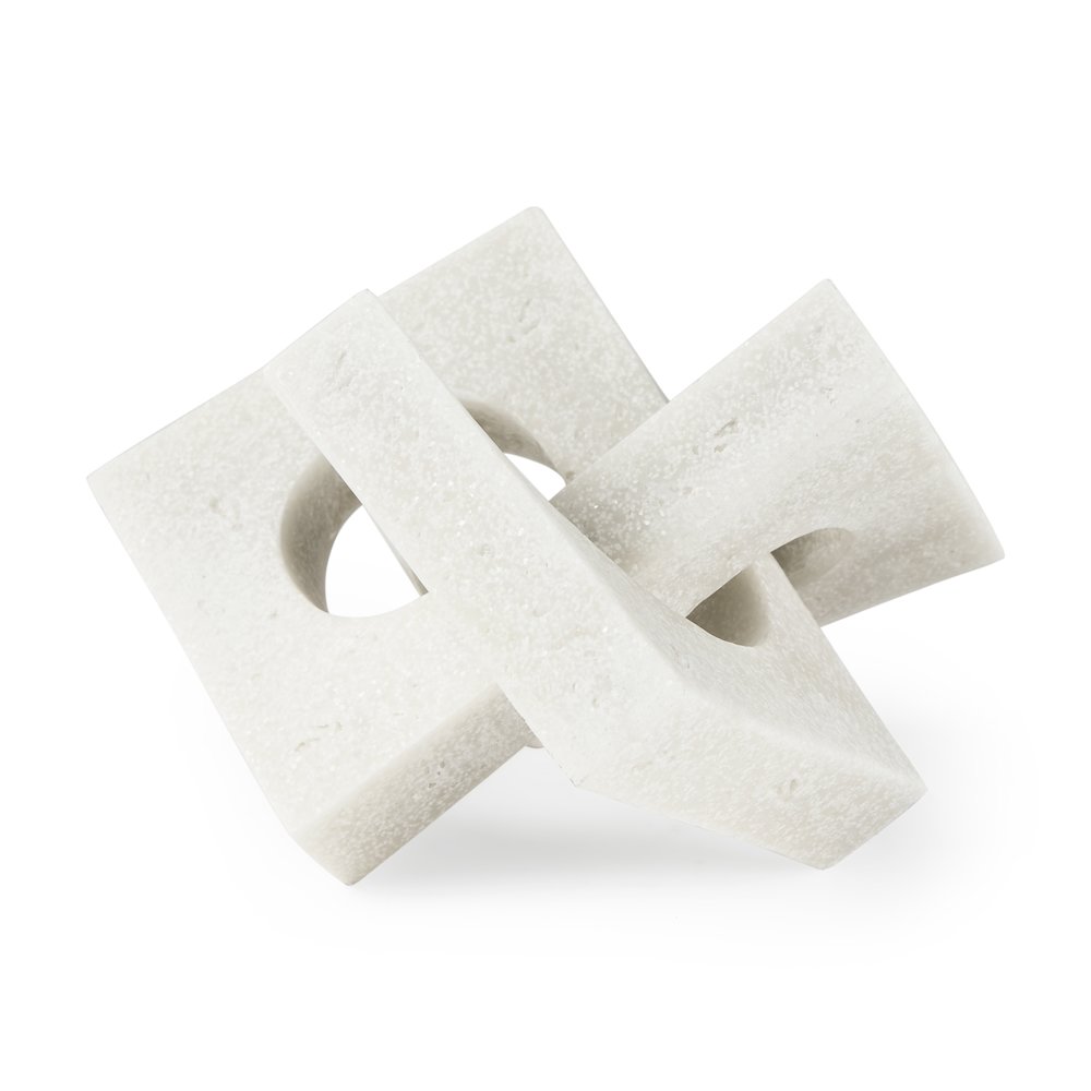 Linx  Small Granite Resin Sculpture Decorative Object. Picture 1