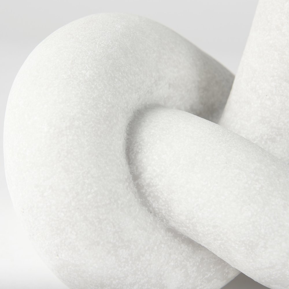 Otto  Granite Resin Small Knot Sculpture Decorative Object. Picture 8