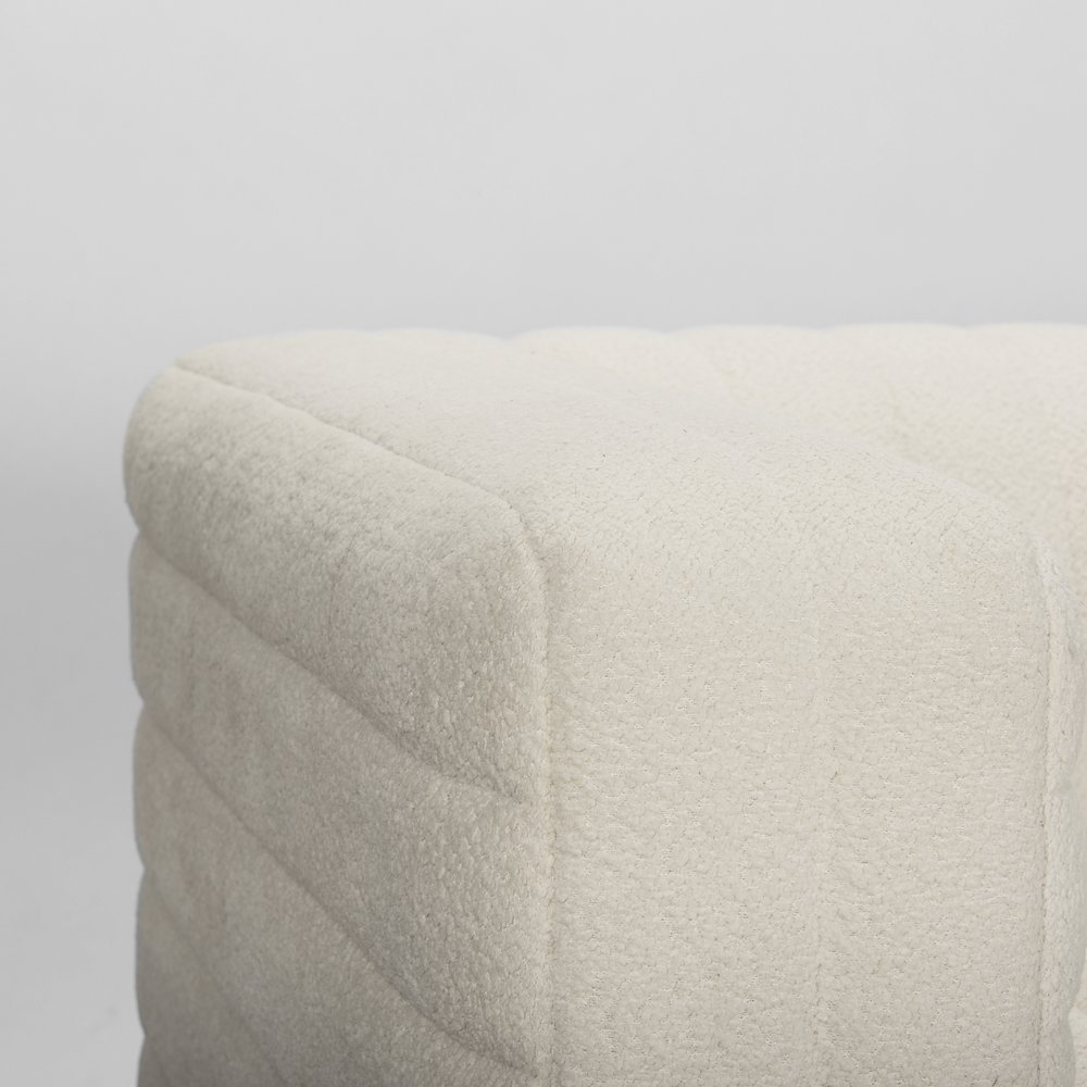 Ricciardo Cream Boucle 3-Seater Sofa. Picture 2