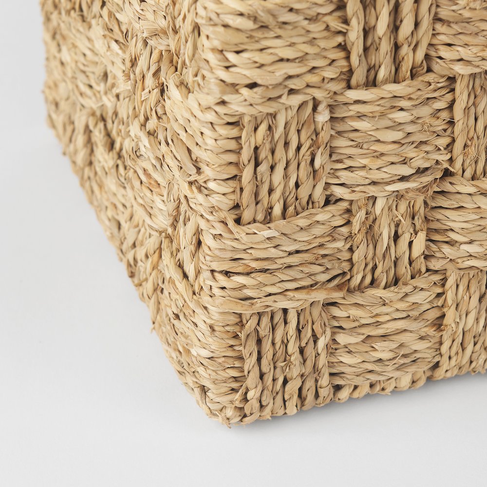 Set Of 2 Seagrass Boxes With Lids. Picture 12