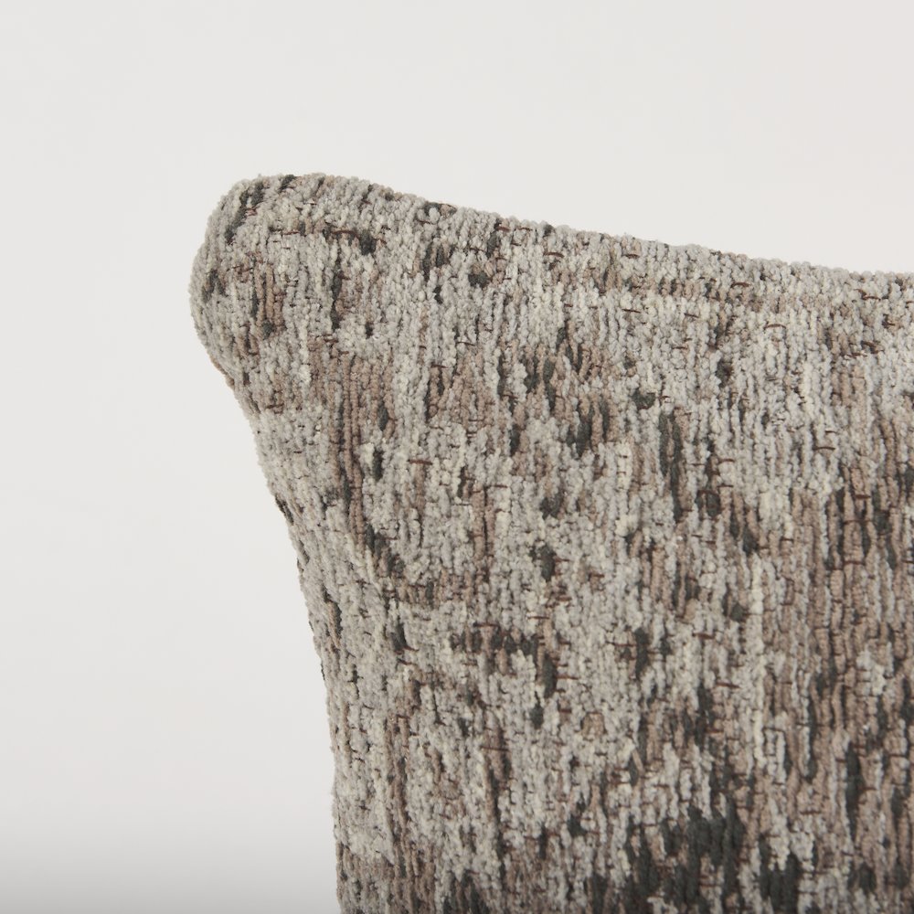 Taupe Lumbar Pillow Cover. Picture 7