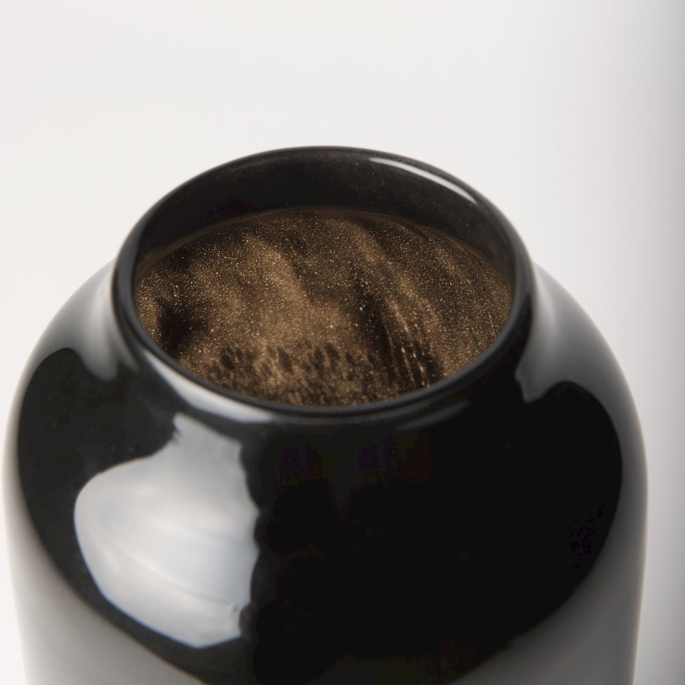 Emu Short Black Gray Vase. Picture 11