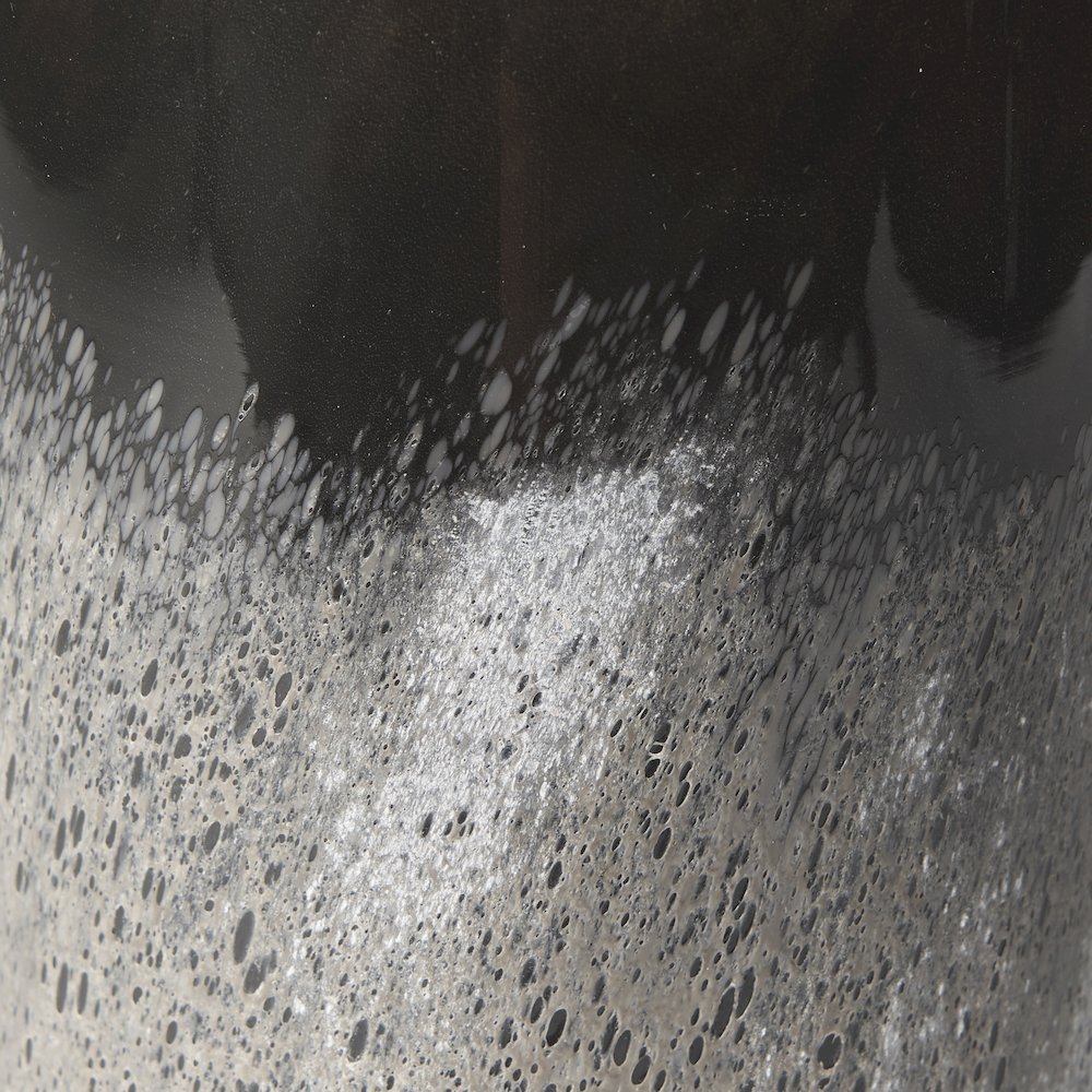 Emu Tall Black Gray Vase. Picture 2