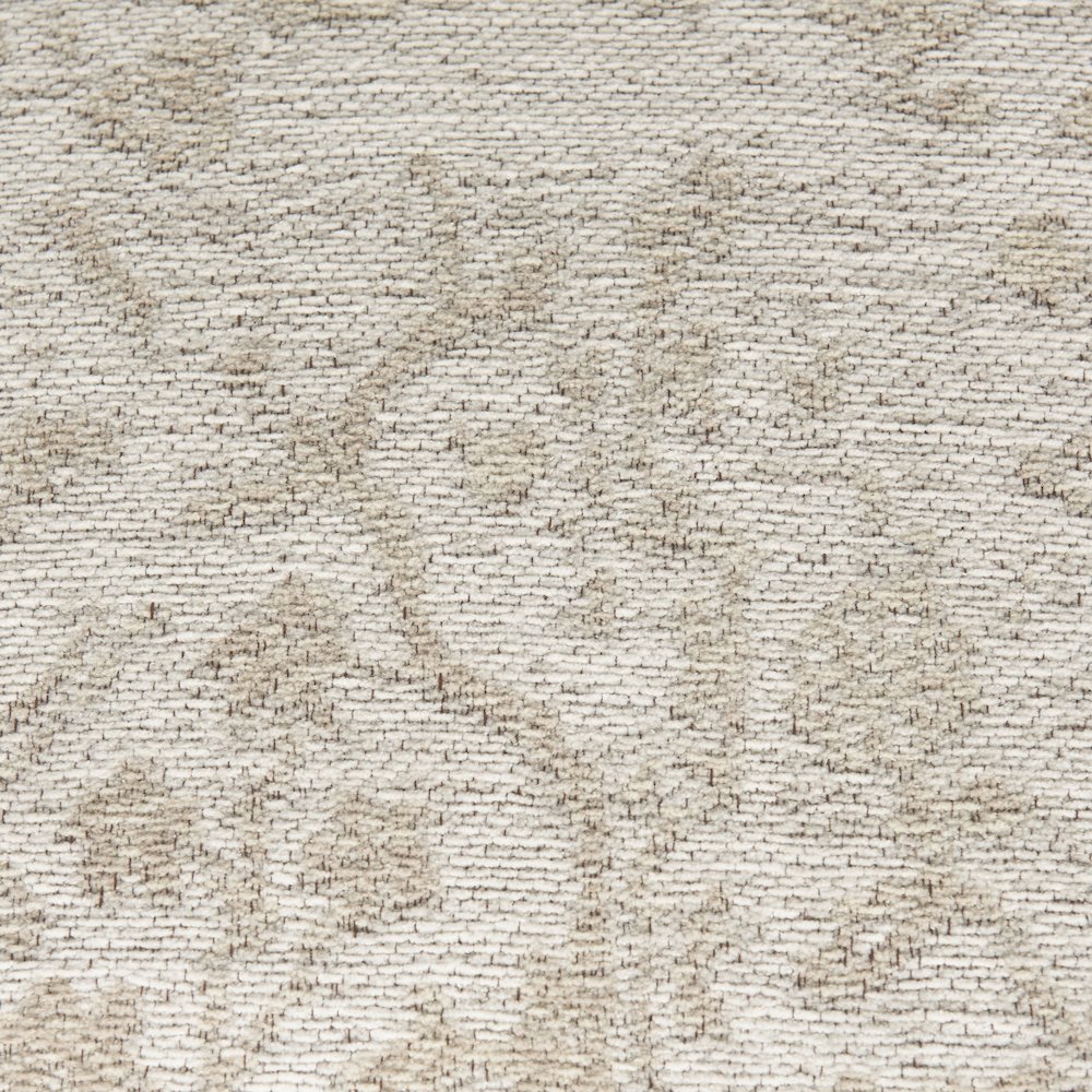 Khloe Small Cream Pouf. Picture 3