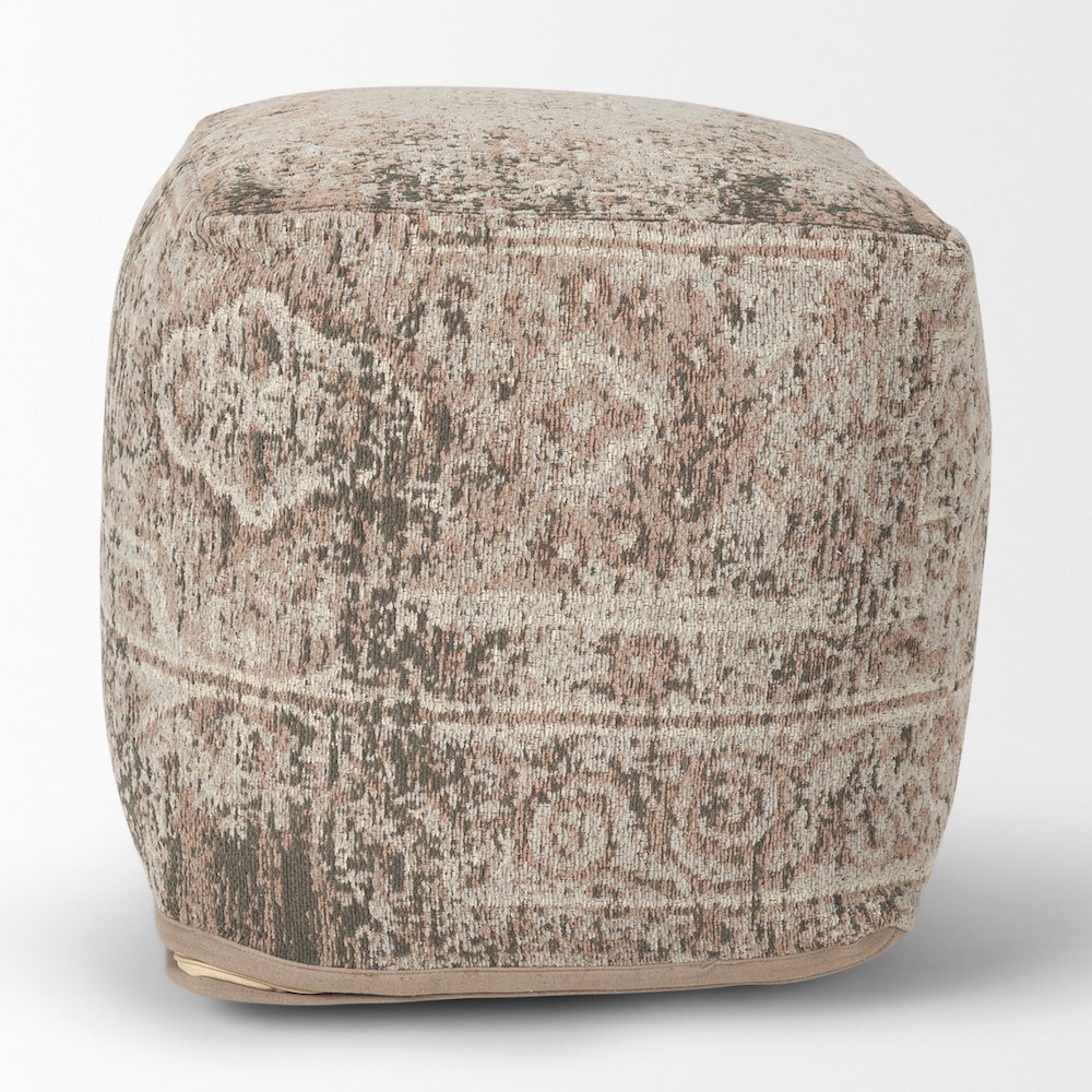 Khloe Small Taupe Pouf. Picture 4