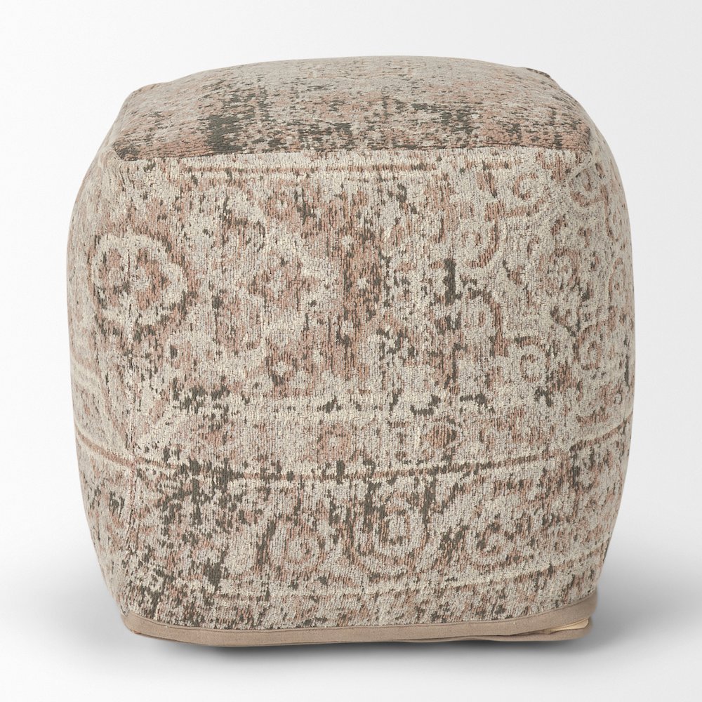 Khloe Small Taupe Pouf. Picture 5