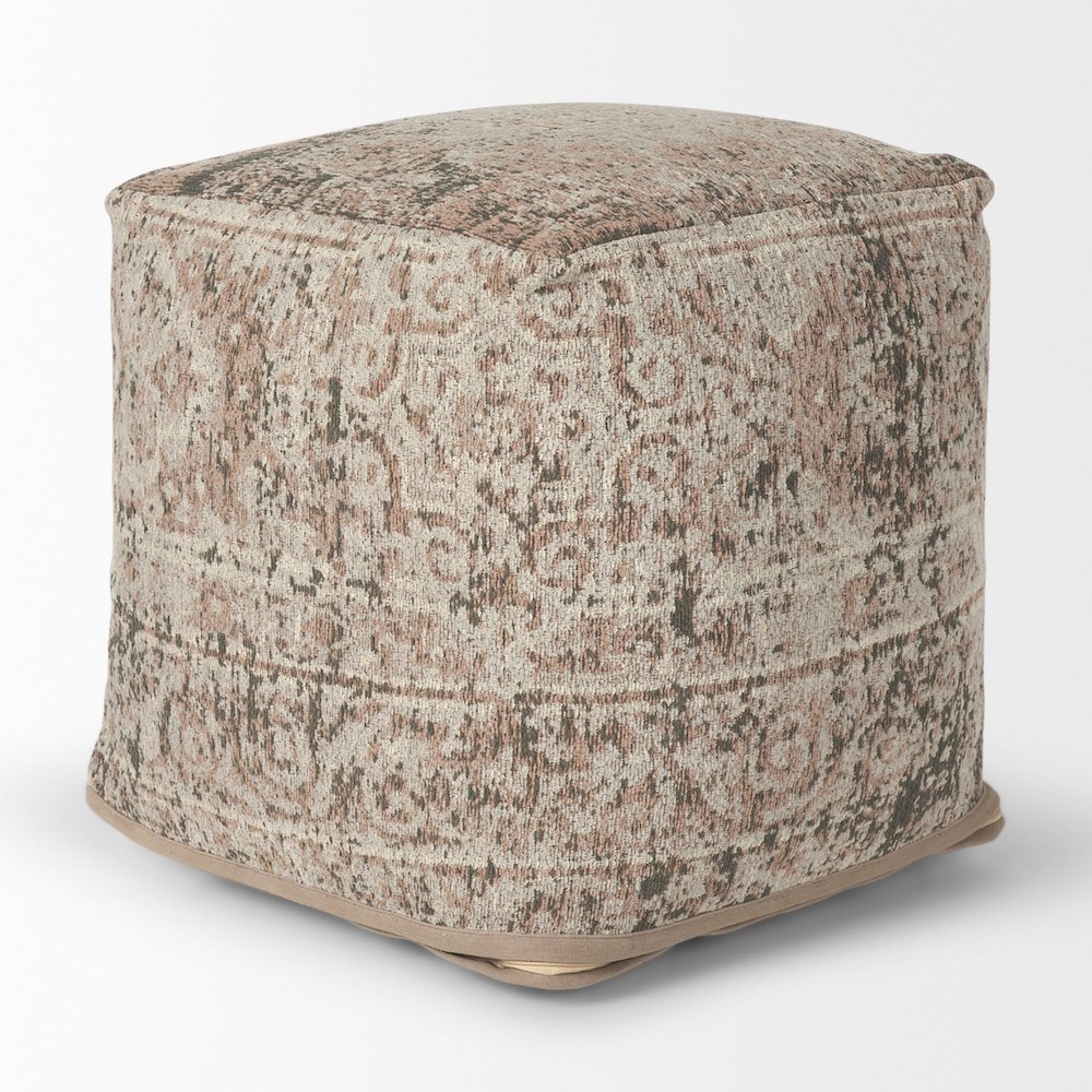 Khloe Small Taupe Pouf. Picture 6