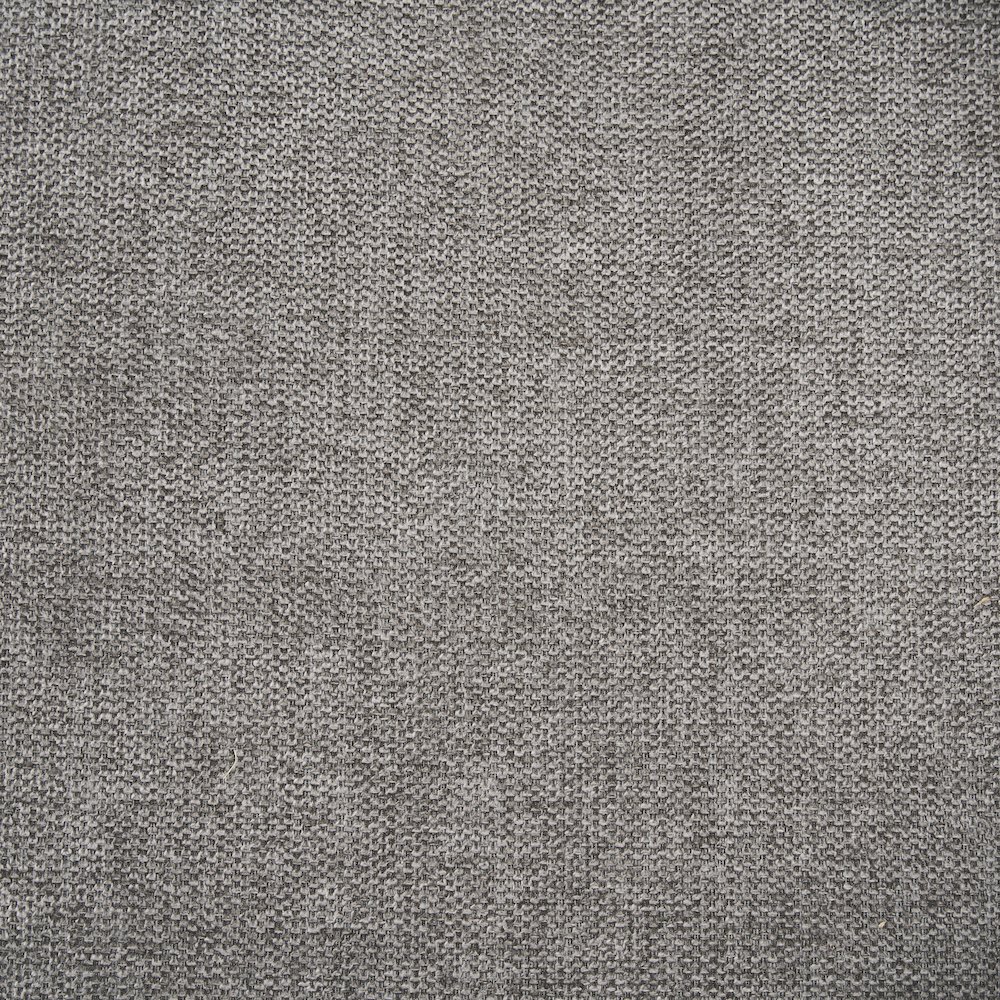 Counter Stool Gray Fabric & Matte Black Metal. Picture 5