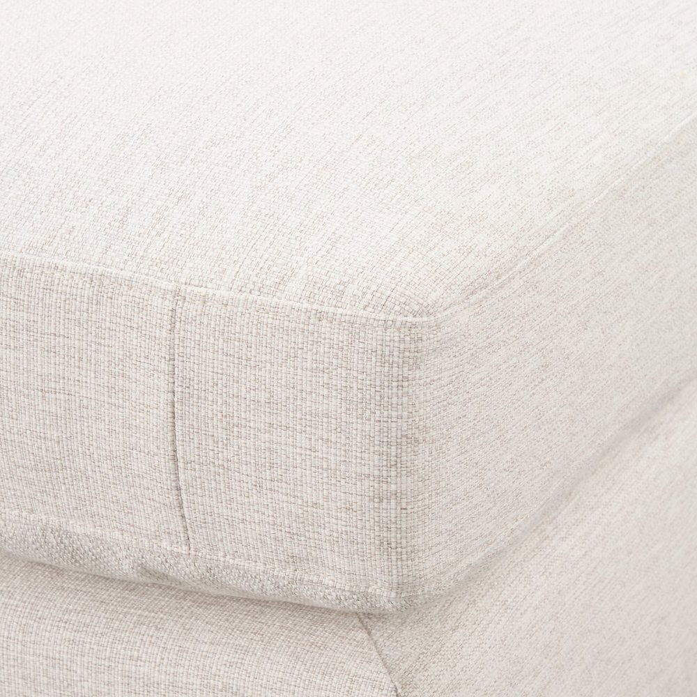 Halston Corner Sectional Piece Oatmeal Performance Fabric. Picture 2