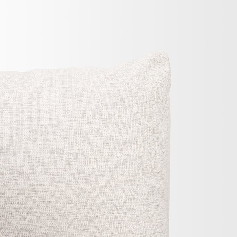 Halston Corner Sectional Piece Oatmeal Performance Fabric. Picture 12