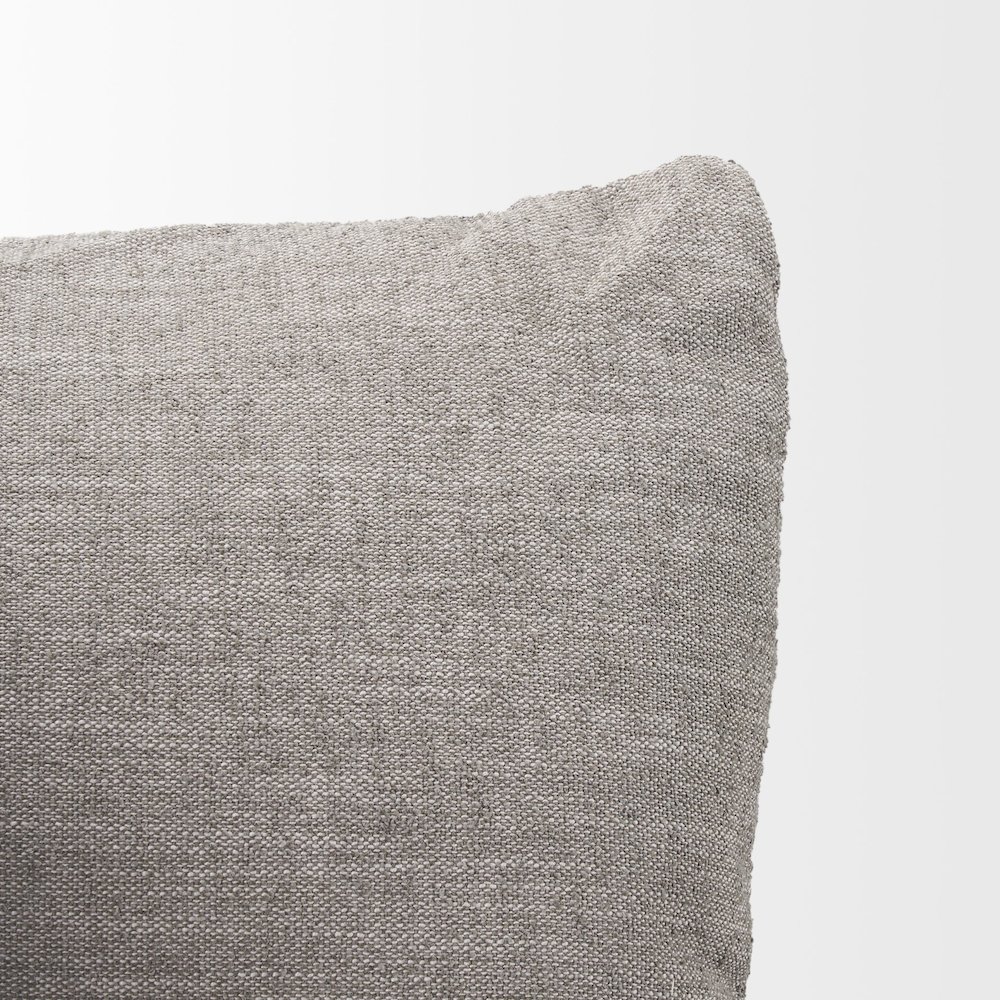Halston Corner Light Grey Performance Fabric. Picture 10