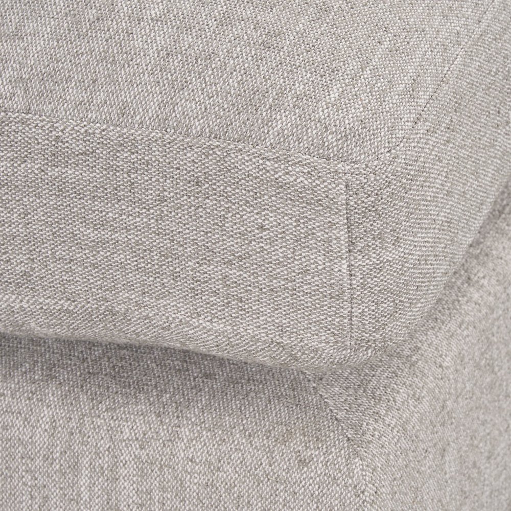 Halston Corner Light Grey Performance Fabric. Picture 12