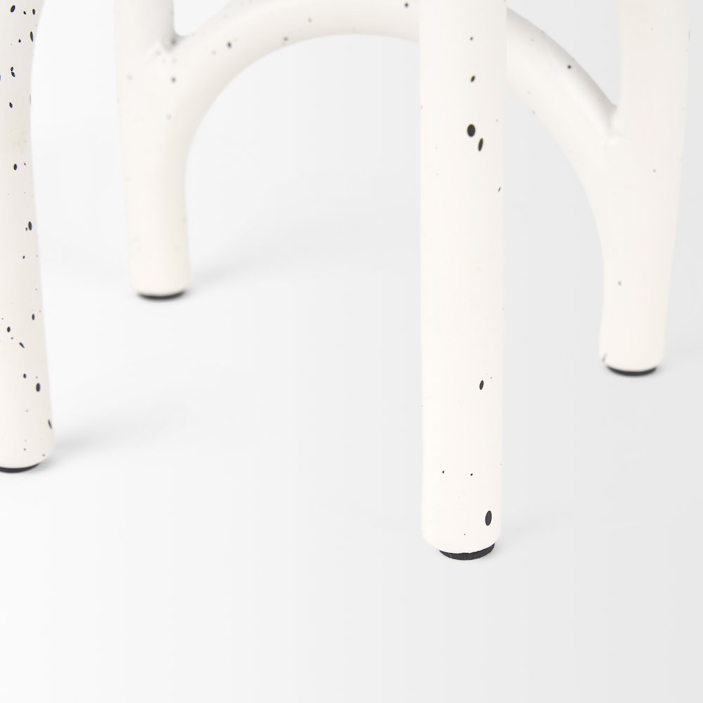 Springe White & Gray Speckled Arch Decorative Object (Set of 2). Picture 8