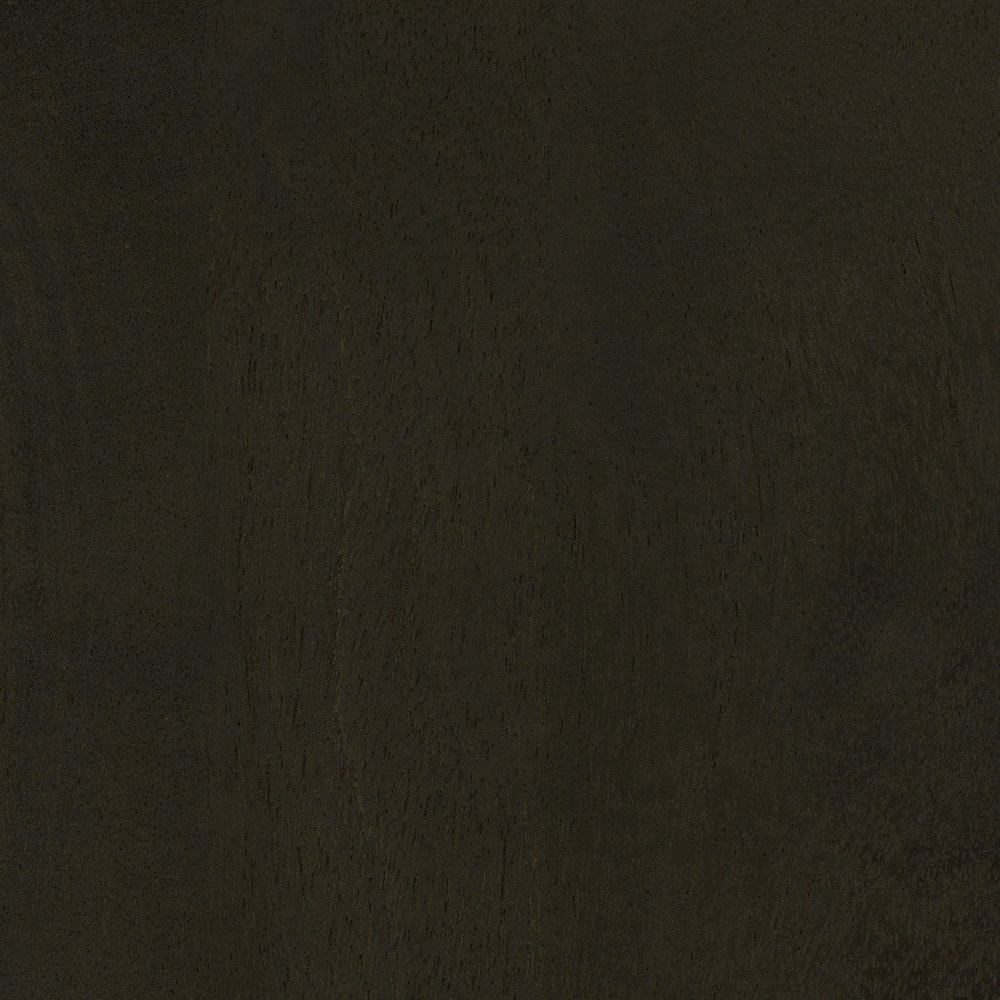Rialto Rectangular Two-Tone Black and Brown Solid Wood Dining Table. Picture 7