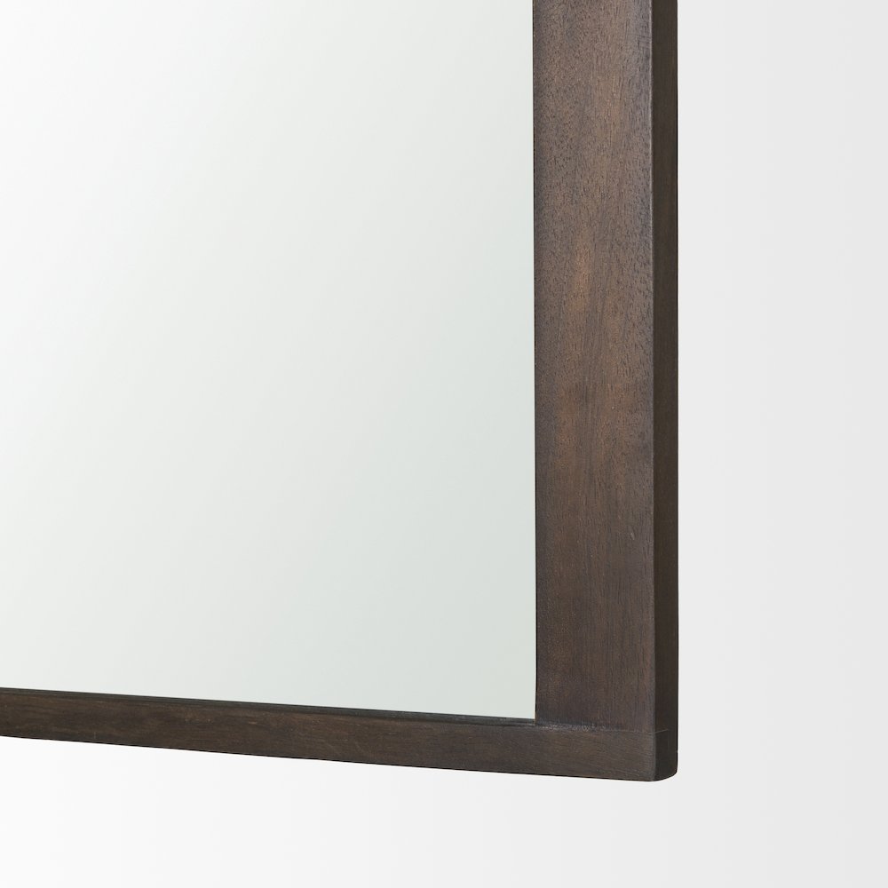 Celeste Dark Brown Medium Arched Mirror. Picture 6