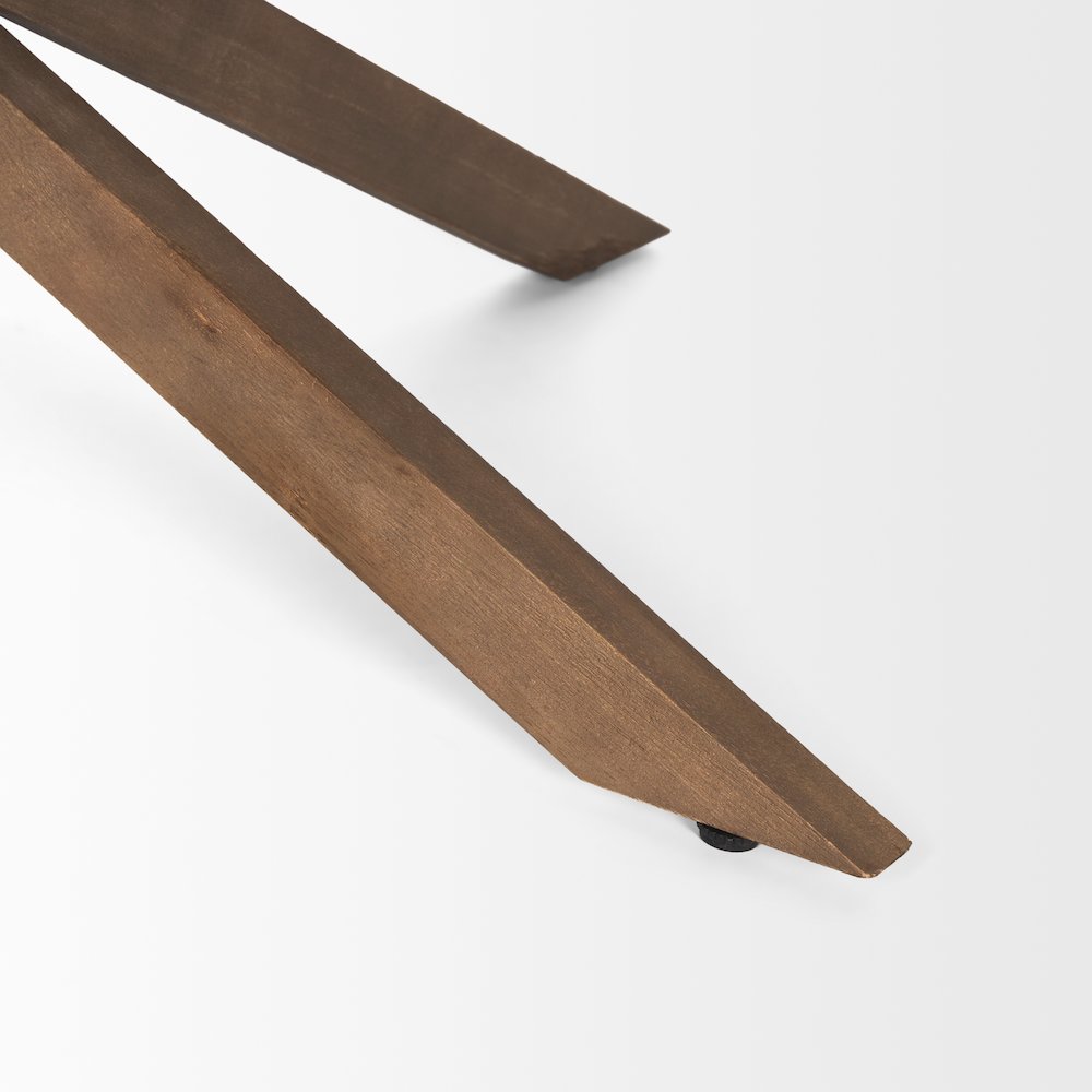 Medium Brown Wood Coffee Table. Picture 9